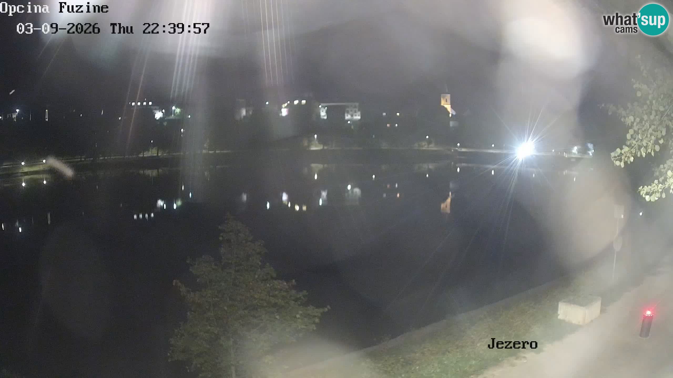 Kamera v živo Bajersko Jezero Fužine