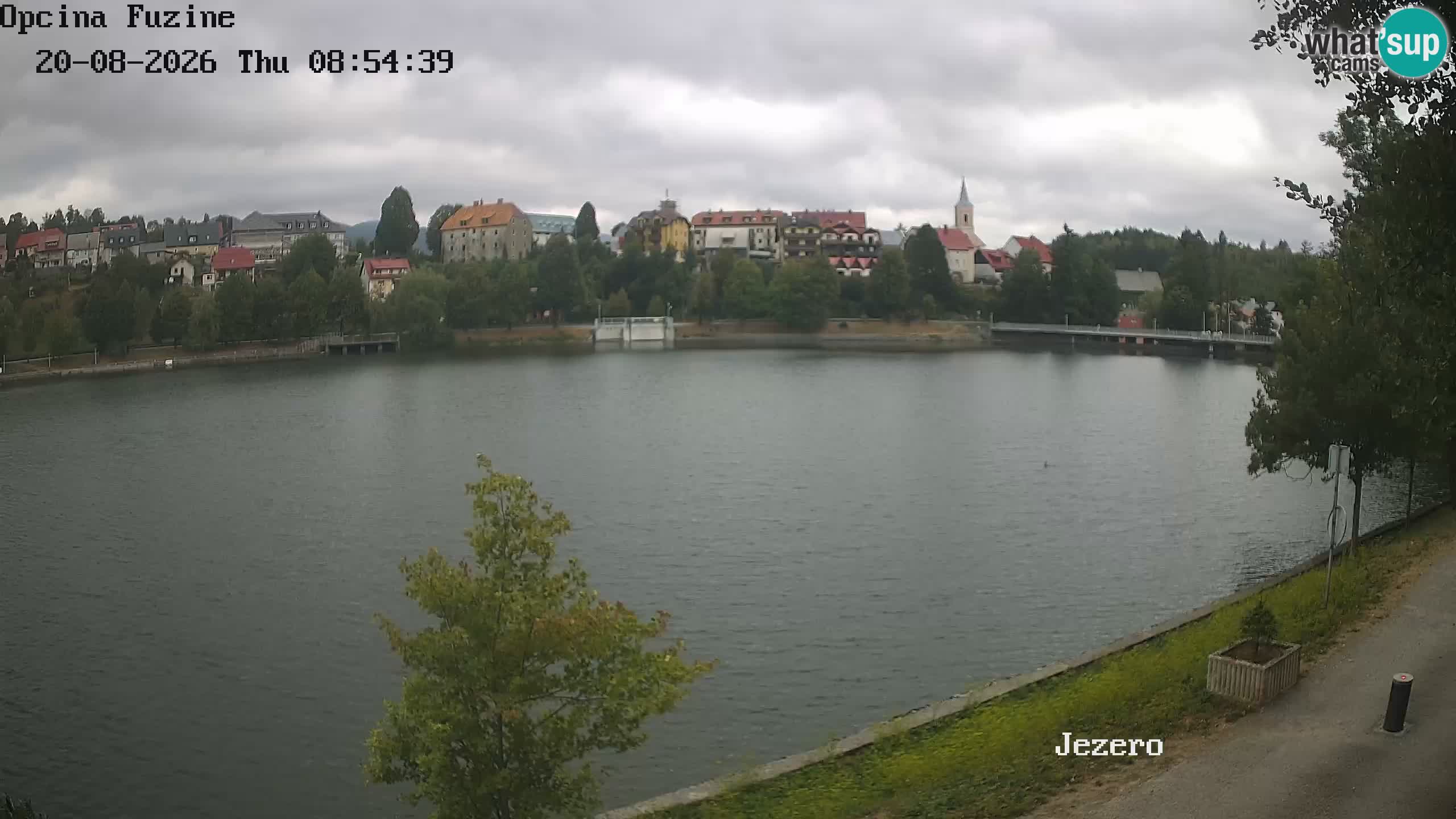 Kamera v živo Bajersko Jezero Fužine