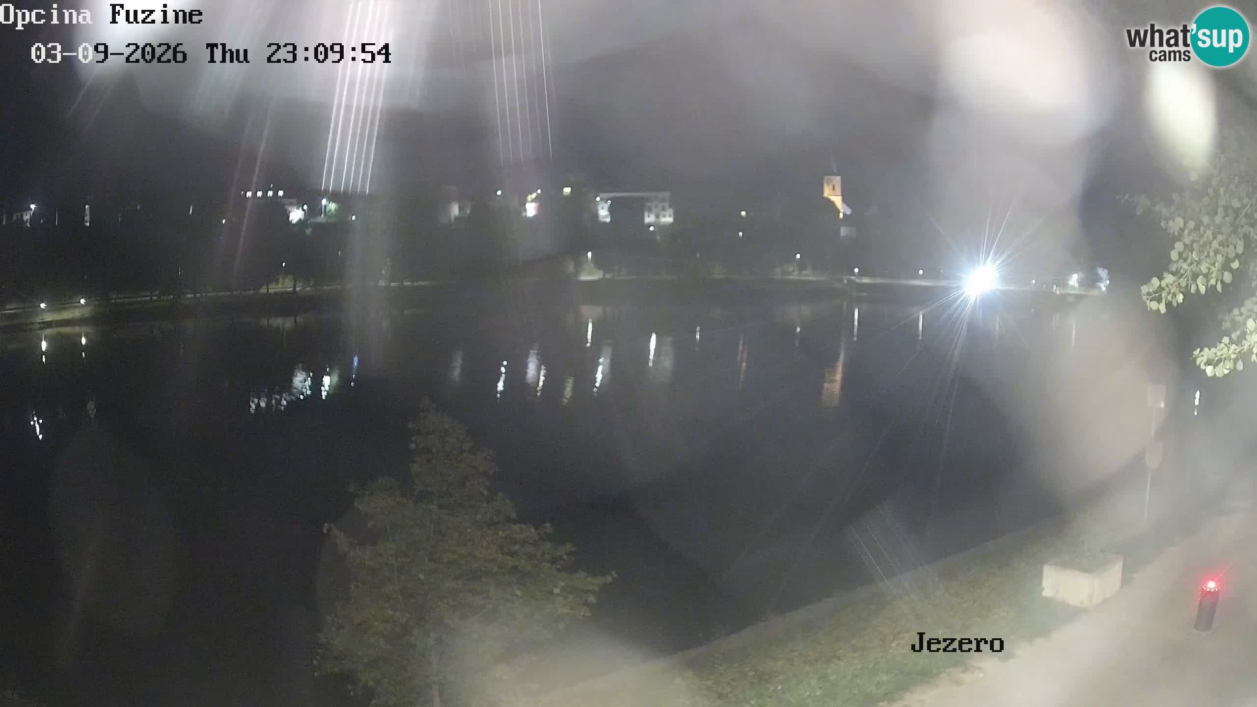 Lago Bajer livecam Bajersko Jezero Fužine