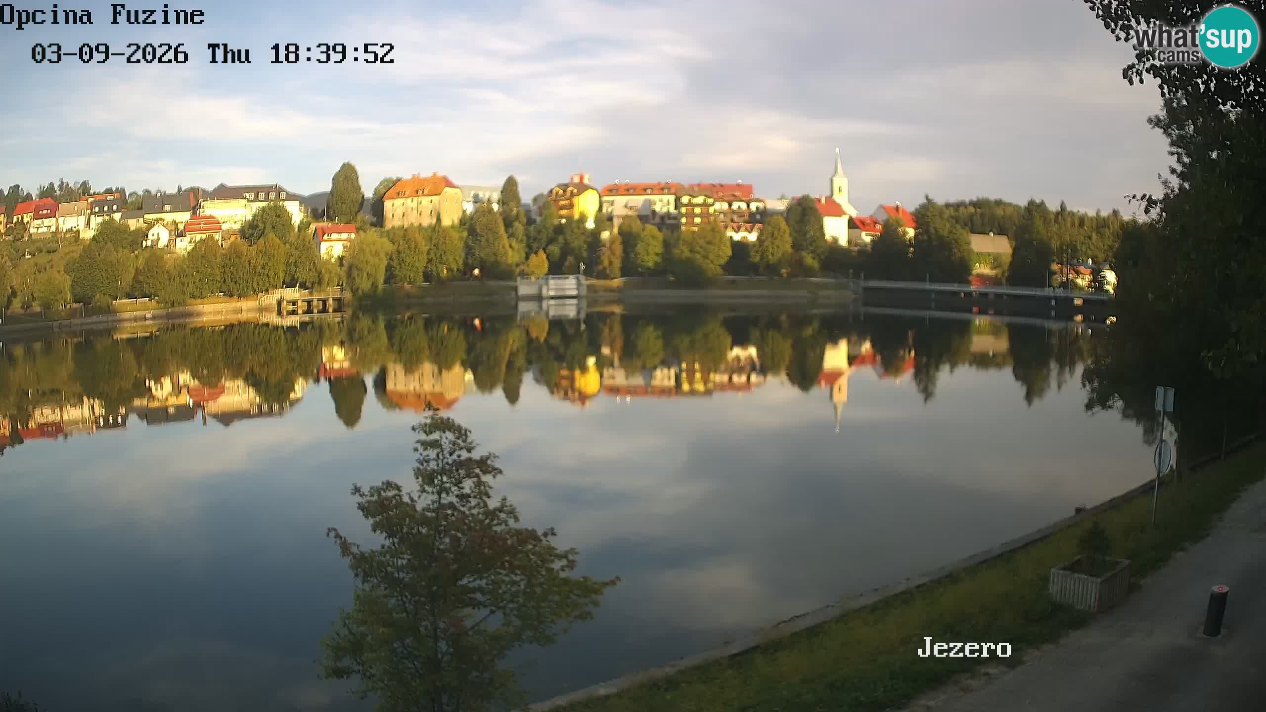 Bajersko Jezero camera en vivo lago Bajer Fužine