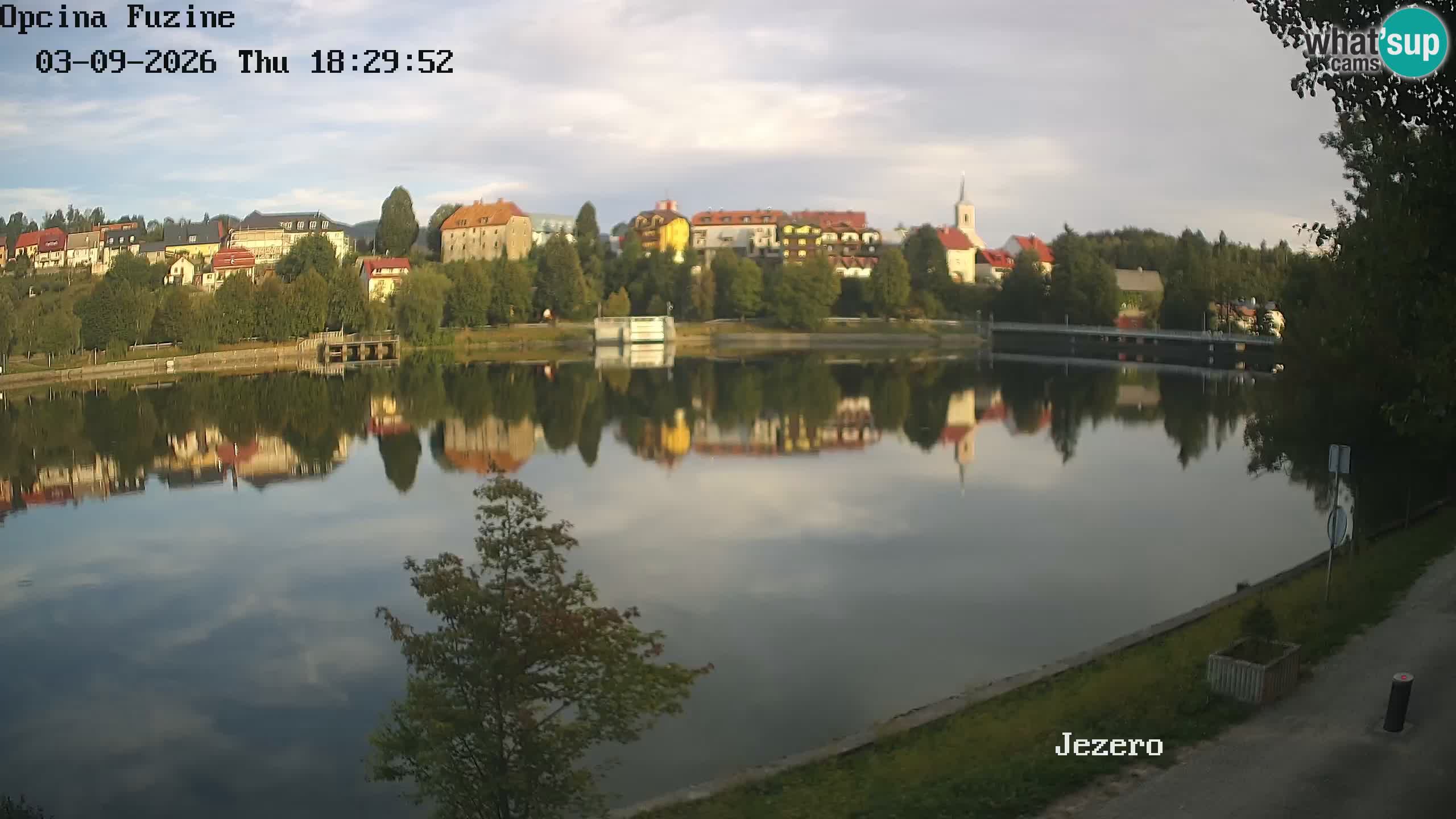 Bajersko Jezero camera en vivo lago Bajer Fužine