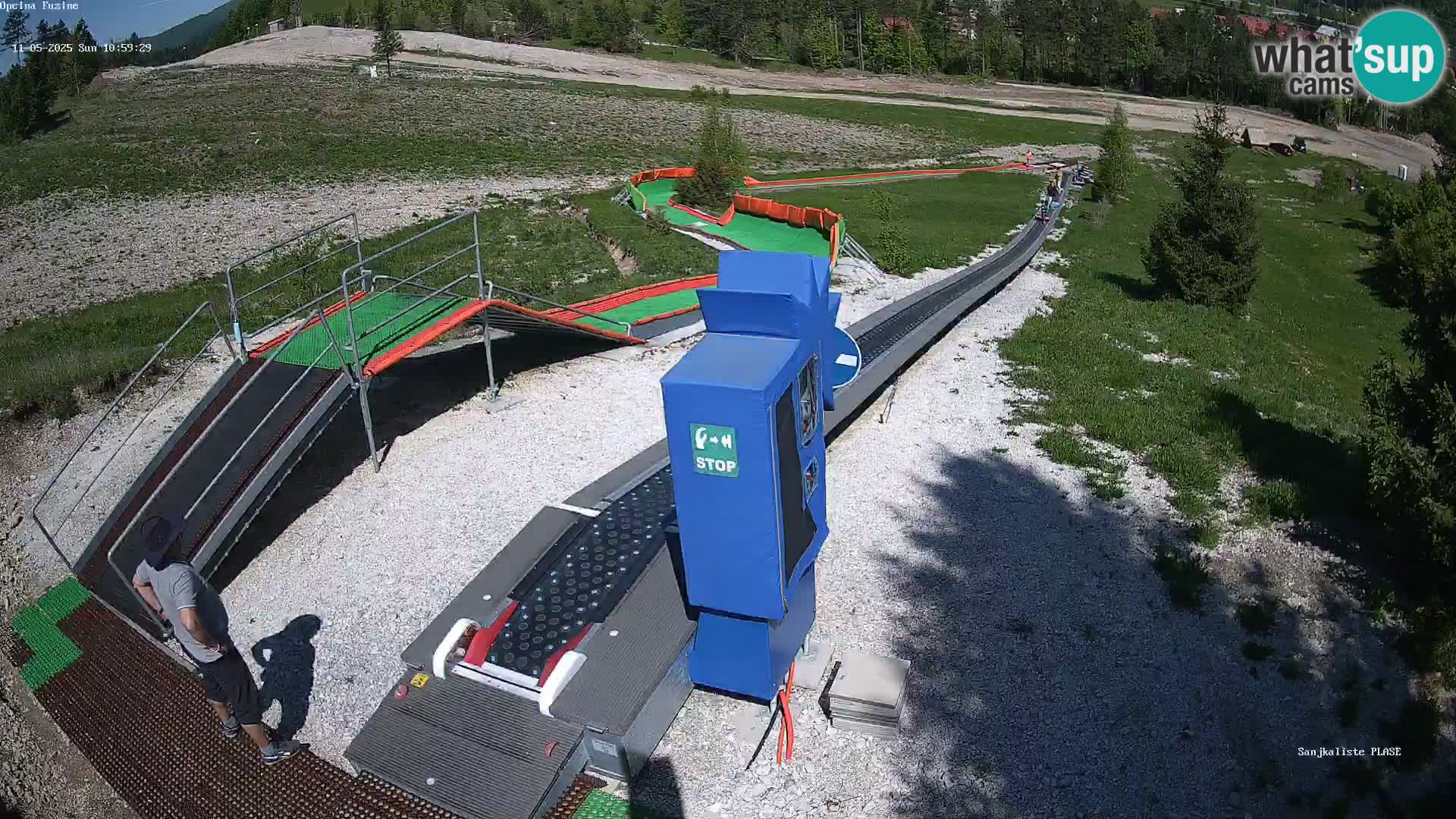 Live Webcam Rodelbahn Fužine – Kroatien