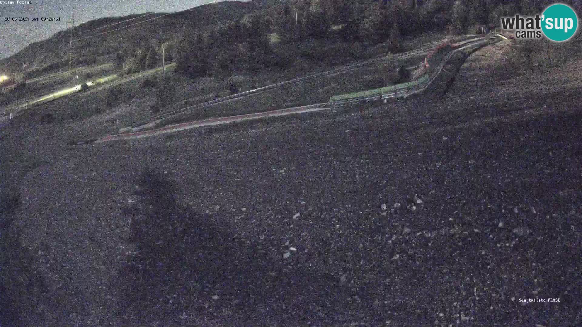 Webcam en vivo Pista de trineo Fužine – Croacia
