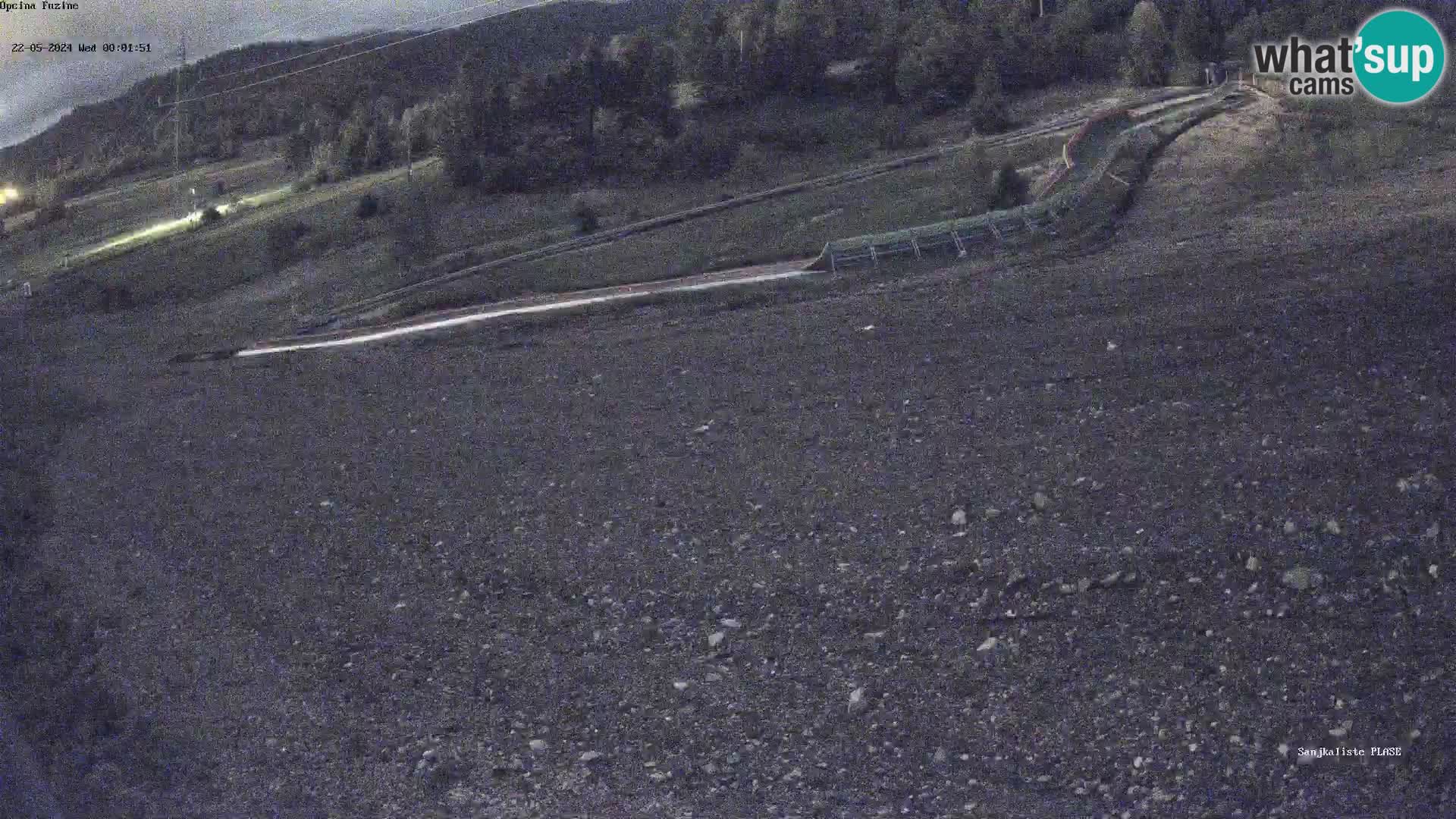 Spletna kamera v živo Sankališče Fužine – Hrvaška