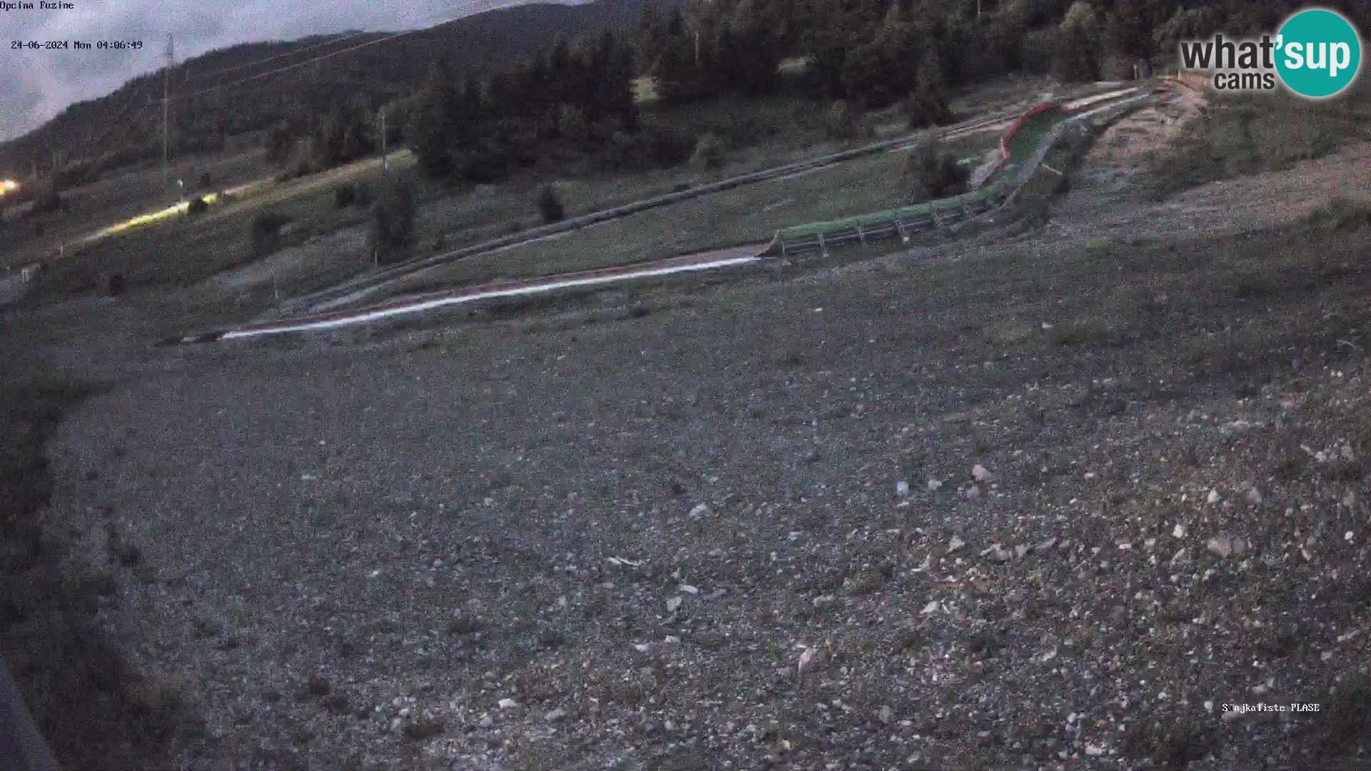 Webcam en direct Piste de luge de Fužine – Croatie