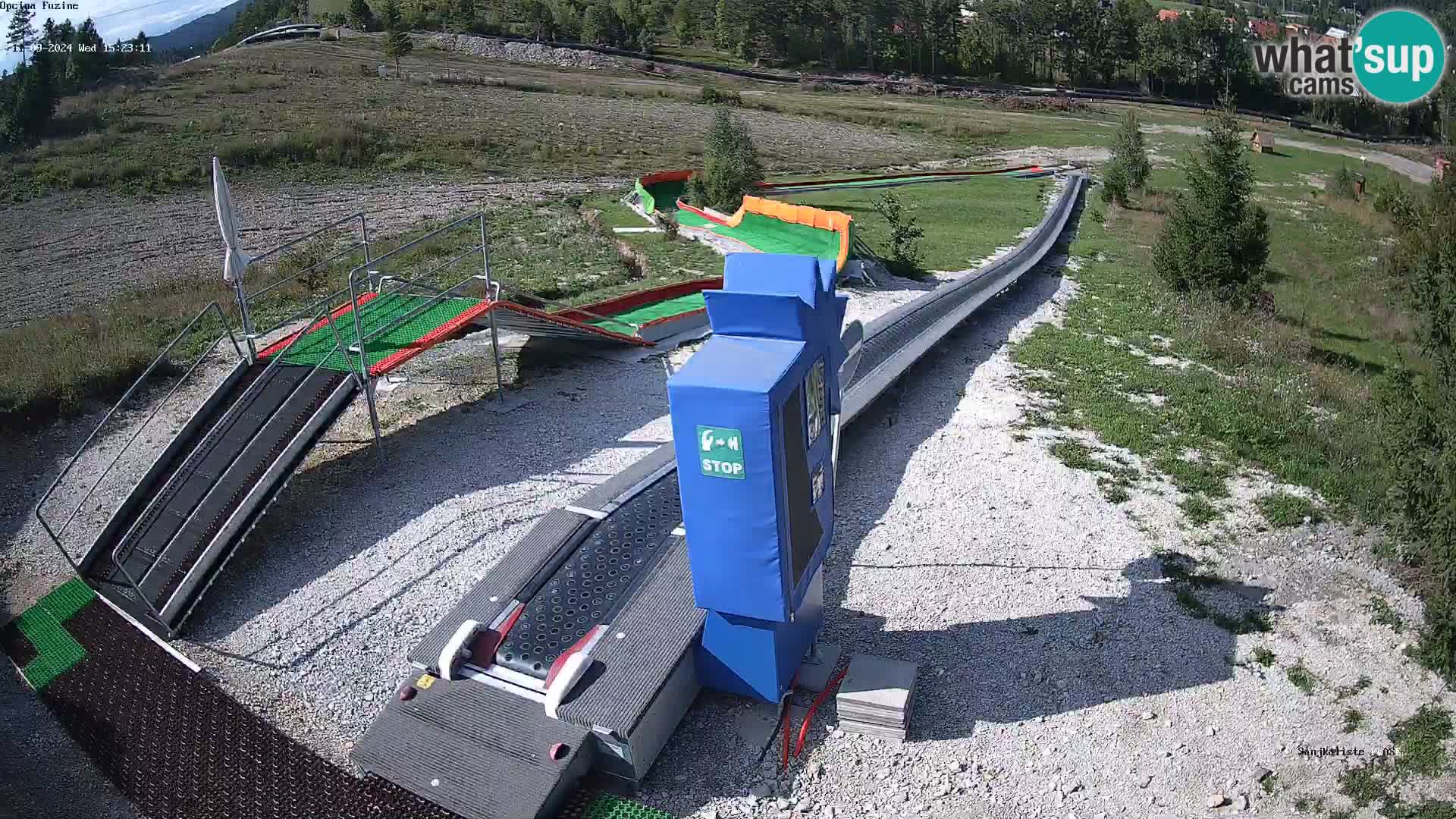 Live Webcam Rodelbahn Fužine – Kroatien