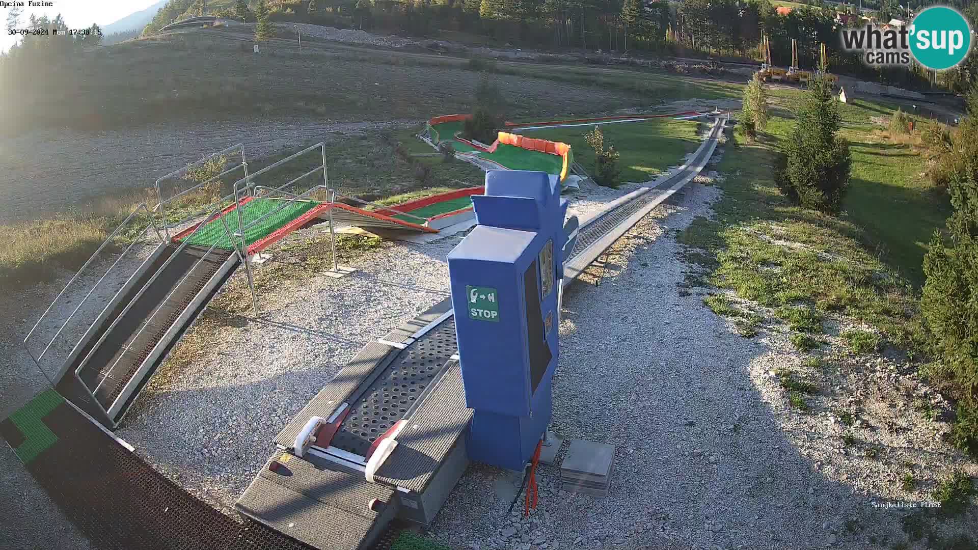 Live Webcam Rodelbahn Fužine – Kroatien