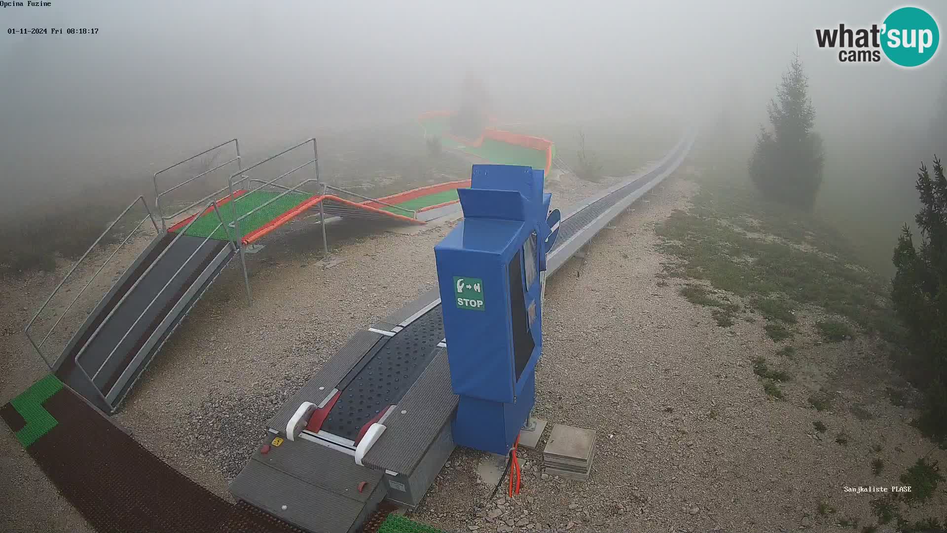 Live Webcam Rodelbahn Fužine – Kroatien