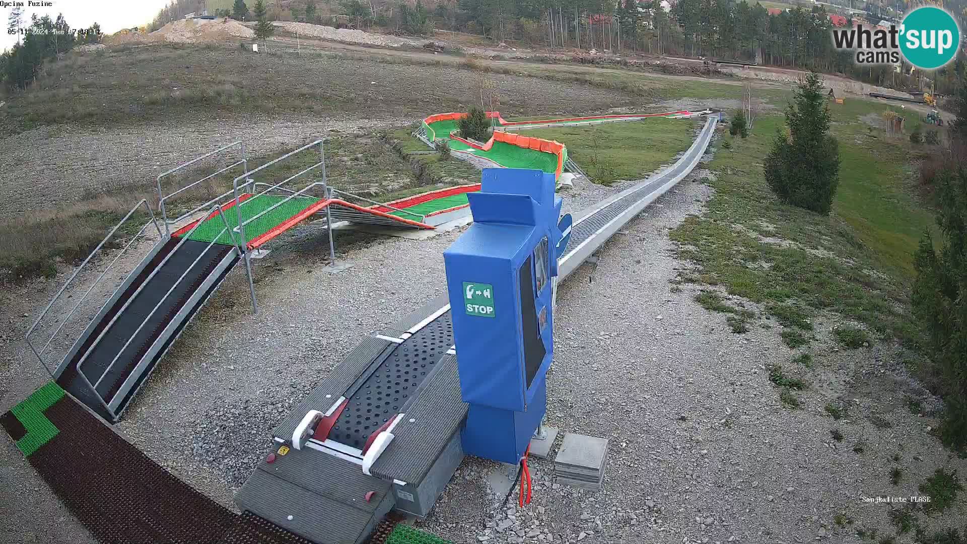 Live Webcam Rodelbahn Fužine – Kroatien