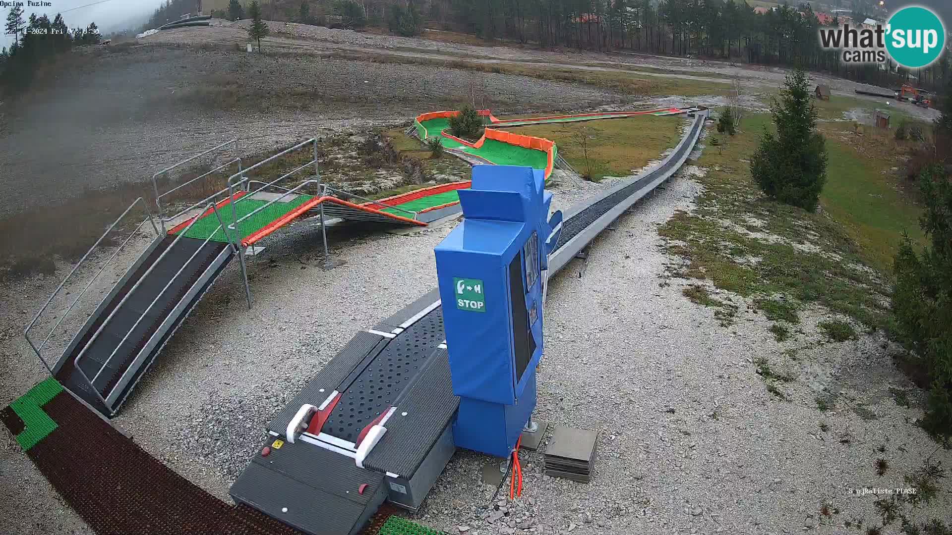 Live Webcam Rodelbahn Fužine – Kroatien