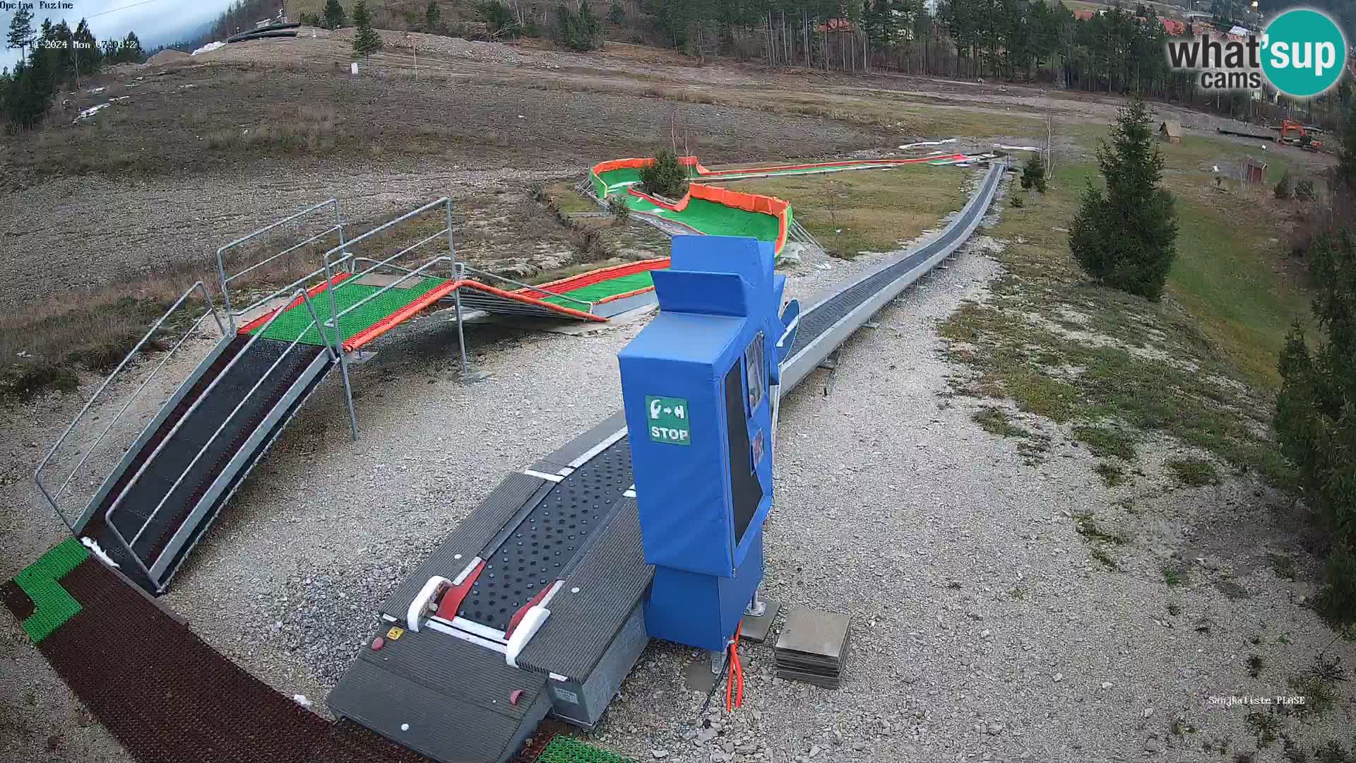 Live Webcam Rodelbahn Fužine – Kroatien