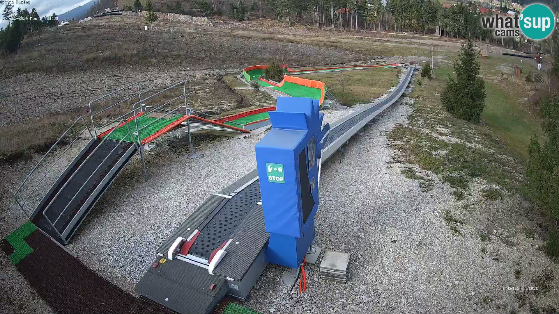 Live Webcam Rodelbahn Fužine – Kroatien