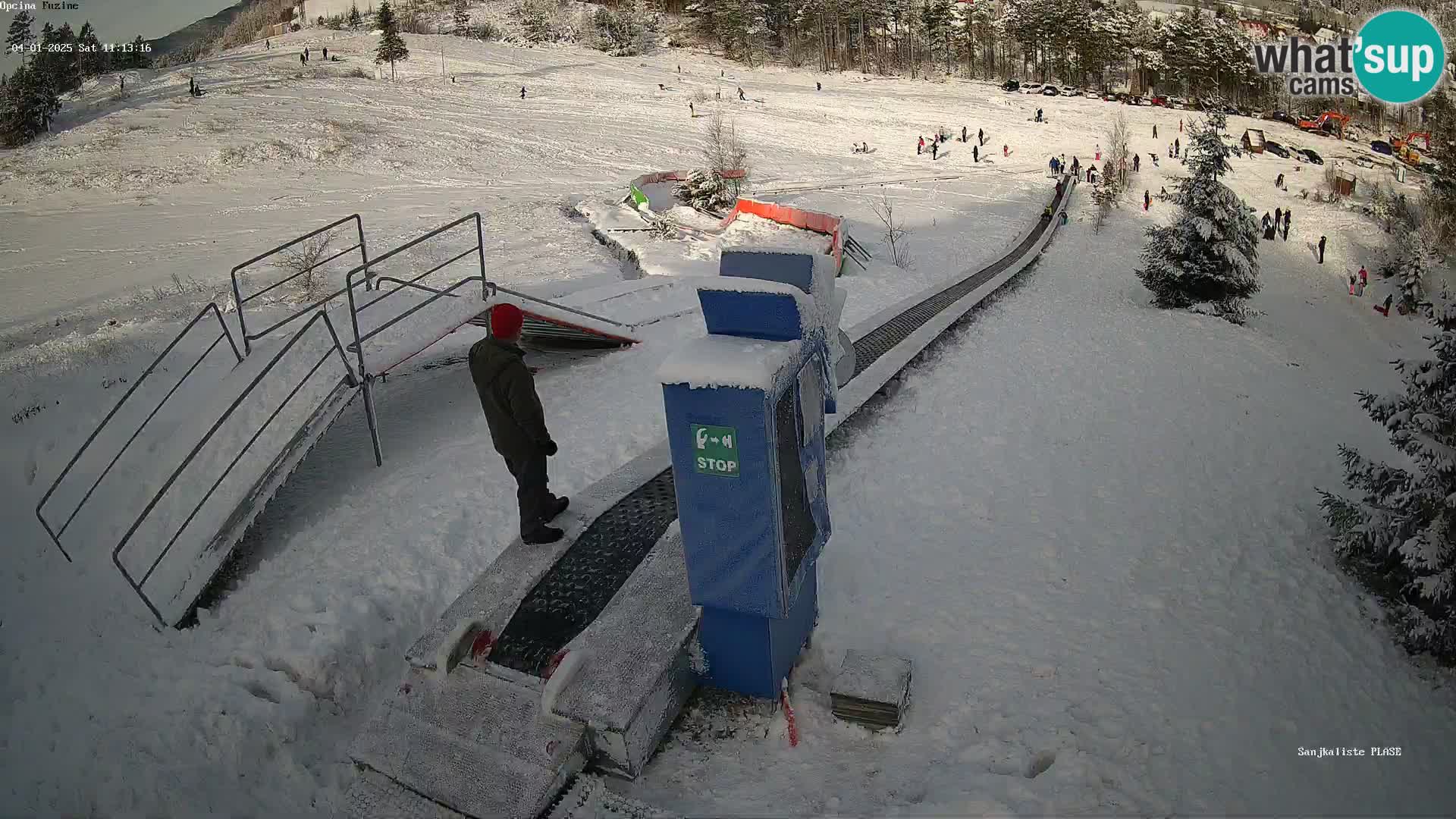 Live webcam Fužine toboggan run – Croatia