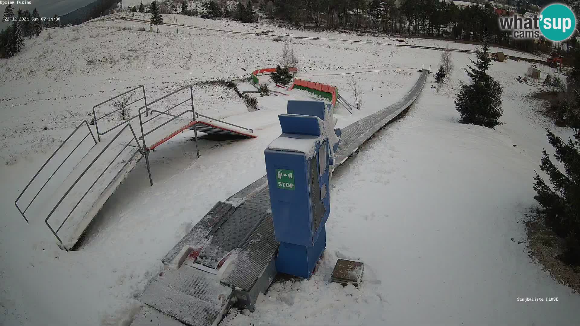 Live Webcam Rodelbahn Fužine – Kroatien