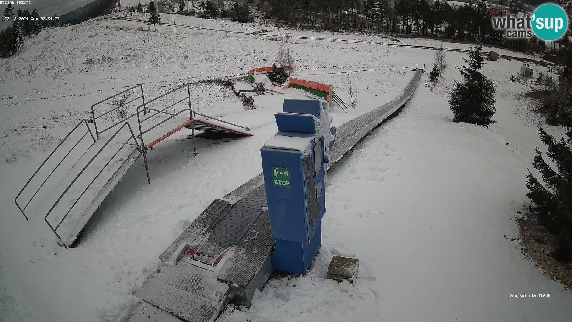 Live Webcam Rodelbahn Fužine – Kroatien