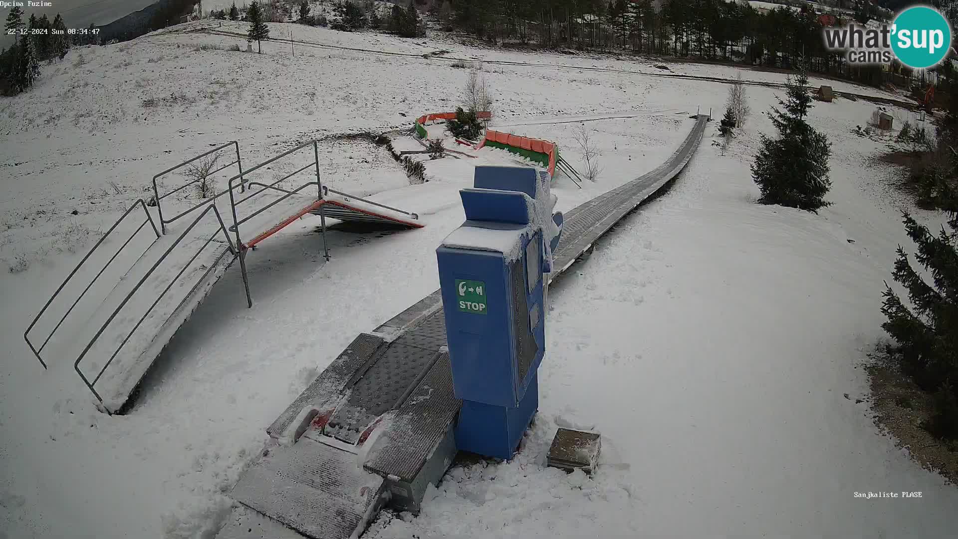 Live Webcam Rodelbahn Fužine – Kroatien