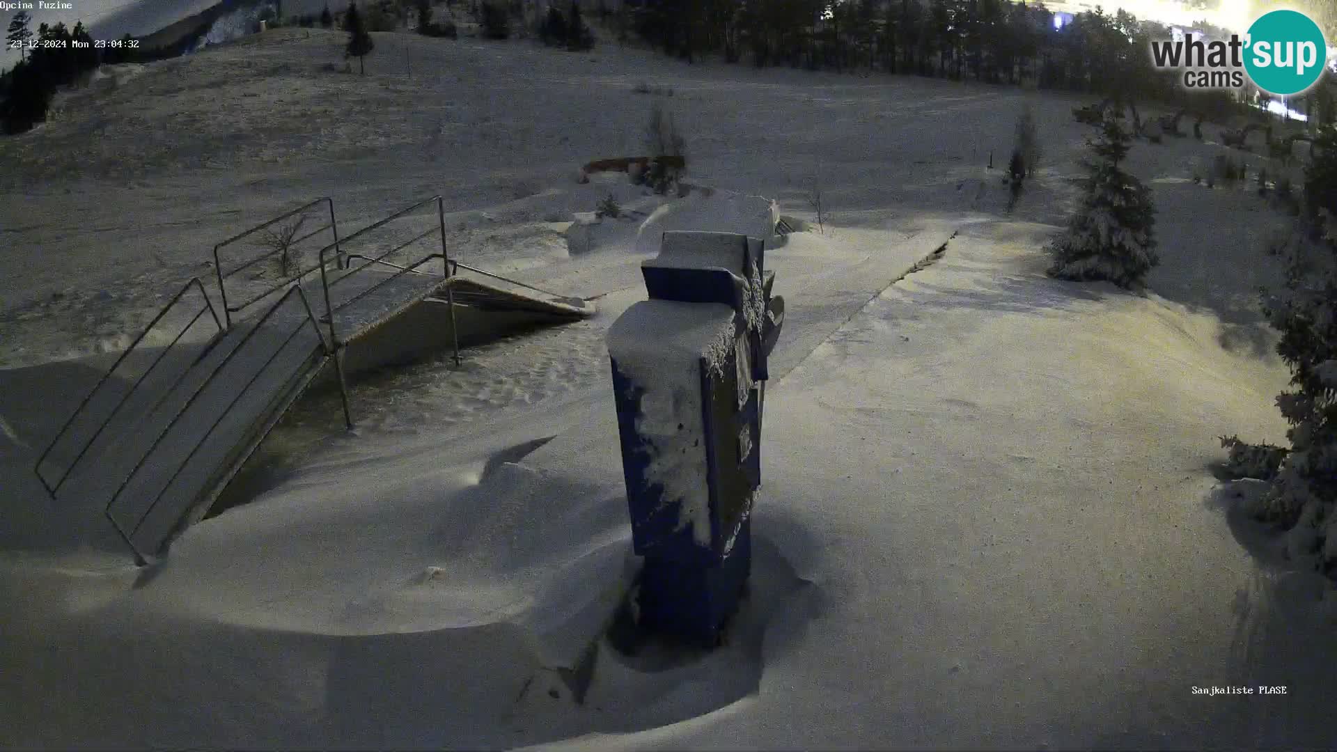 Live webcam Fužine toboggan run – Croatia