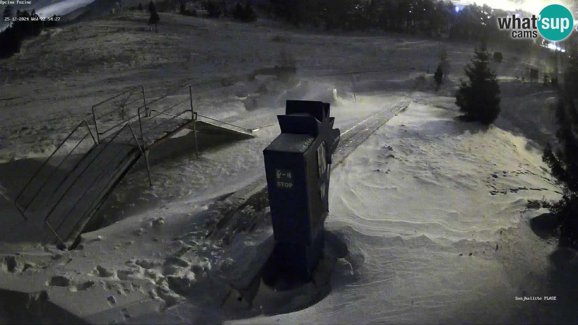 Webcam en direct Piste de luge de Fužine – Croatie