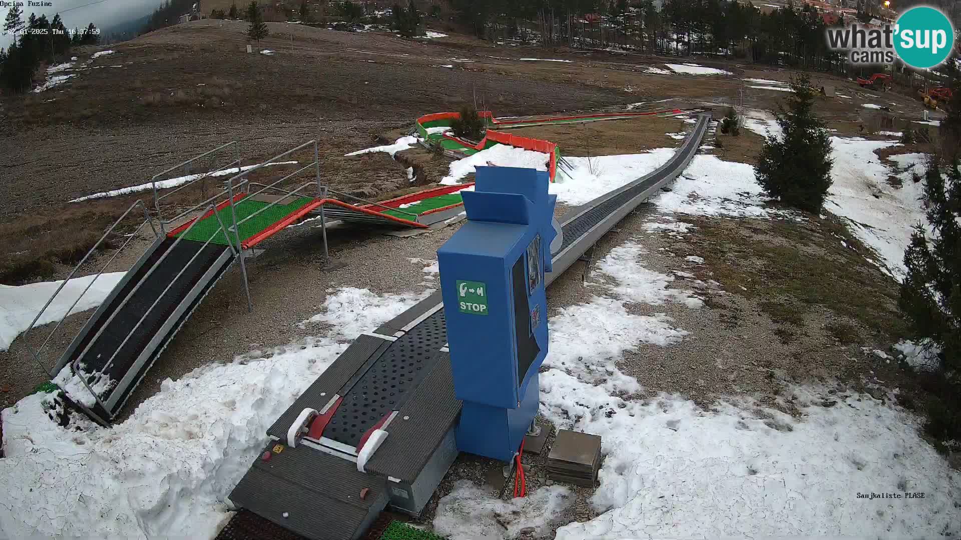 Live Webcam Rodelbahn Fužine – Kroatien