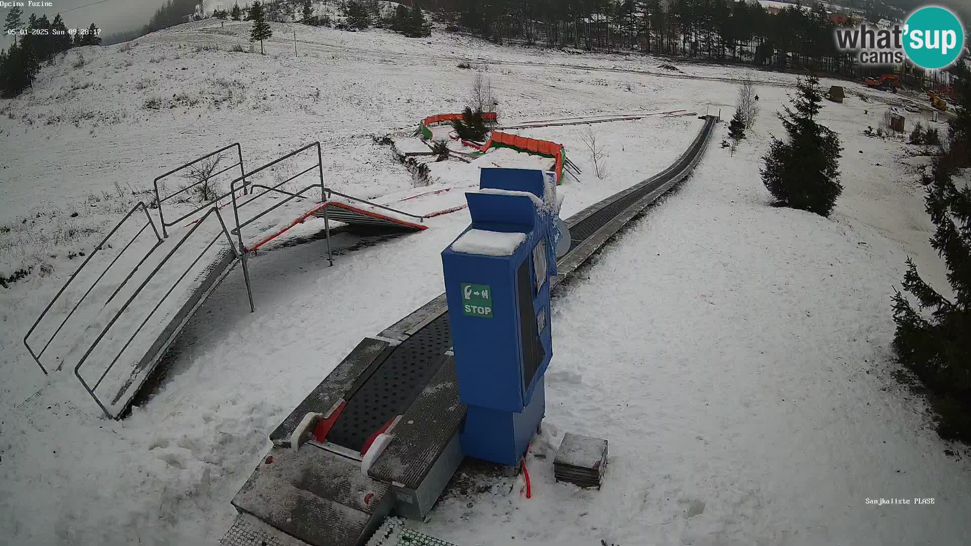 Live Webcam Rodelbahn Fužine – Kroatien