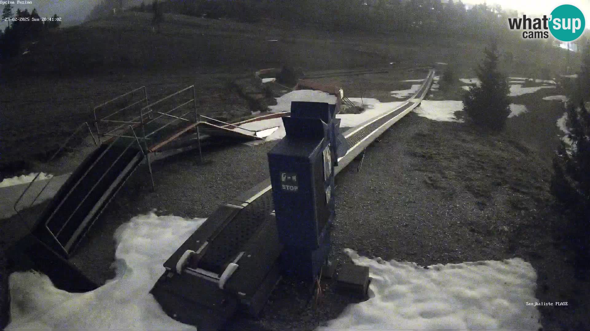 Webcam en direct Piste de luge de Fužine – Croatie