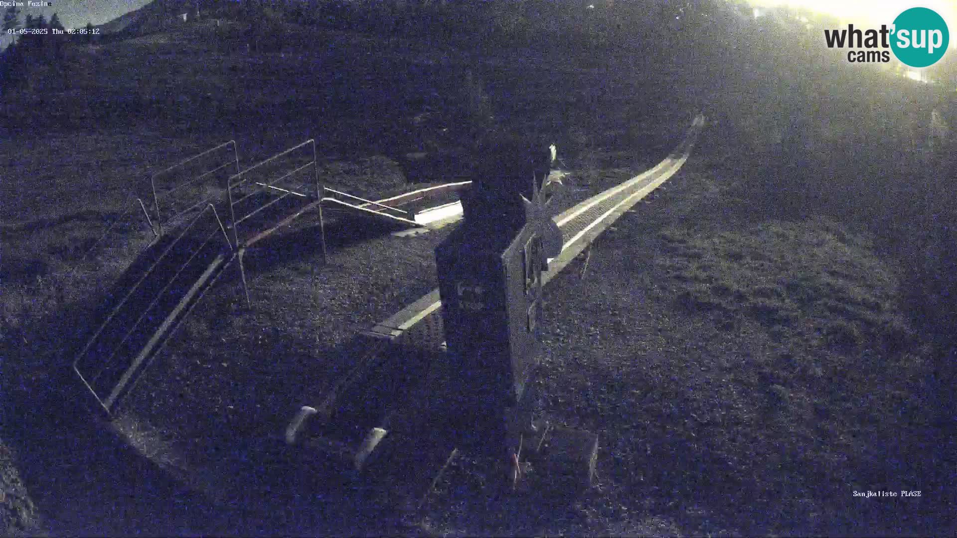 Live webcam Pista da slittino Fužine – Croazia