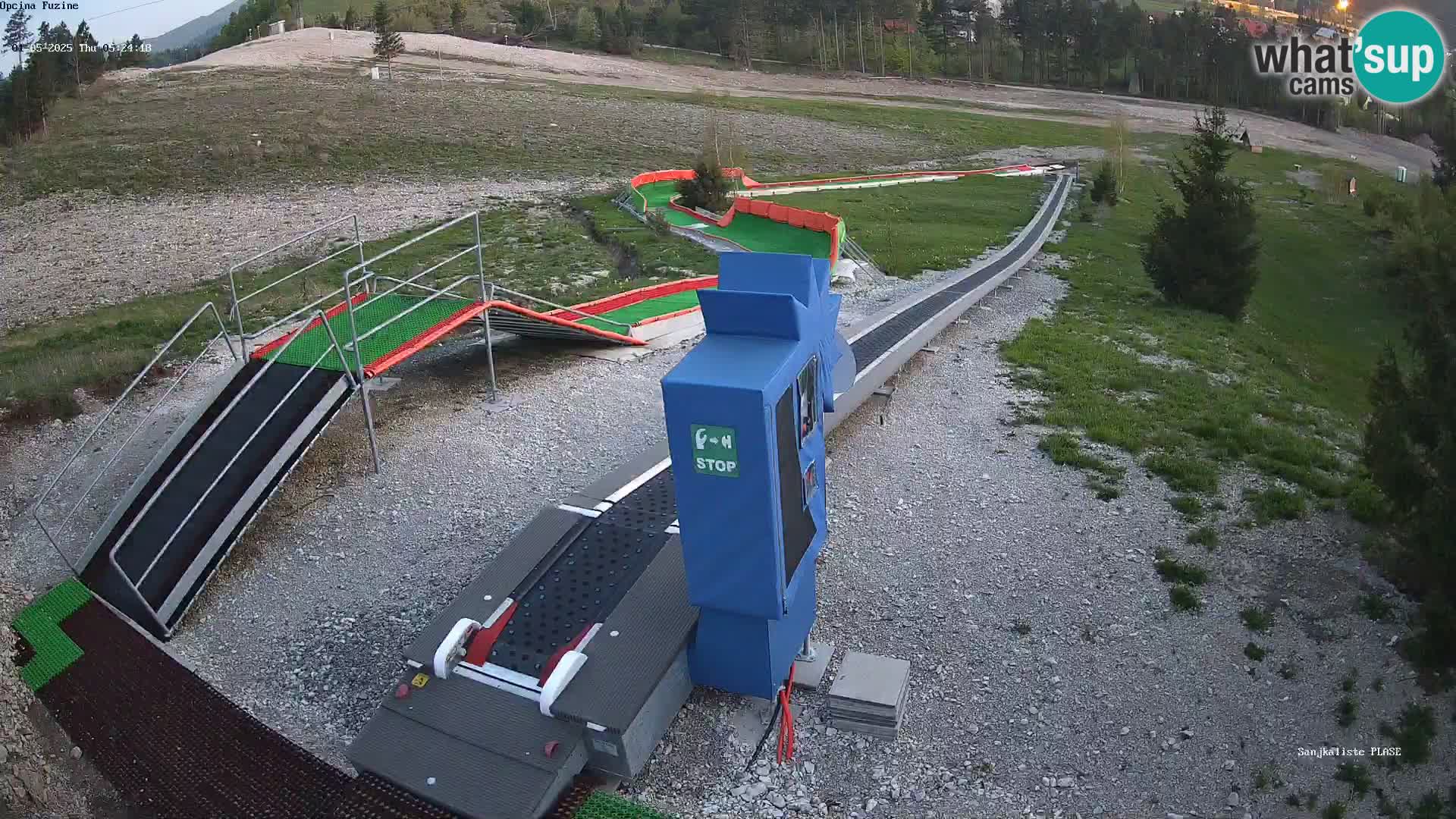Live Webcam Rodelbahn Fužine – Kroatien