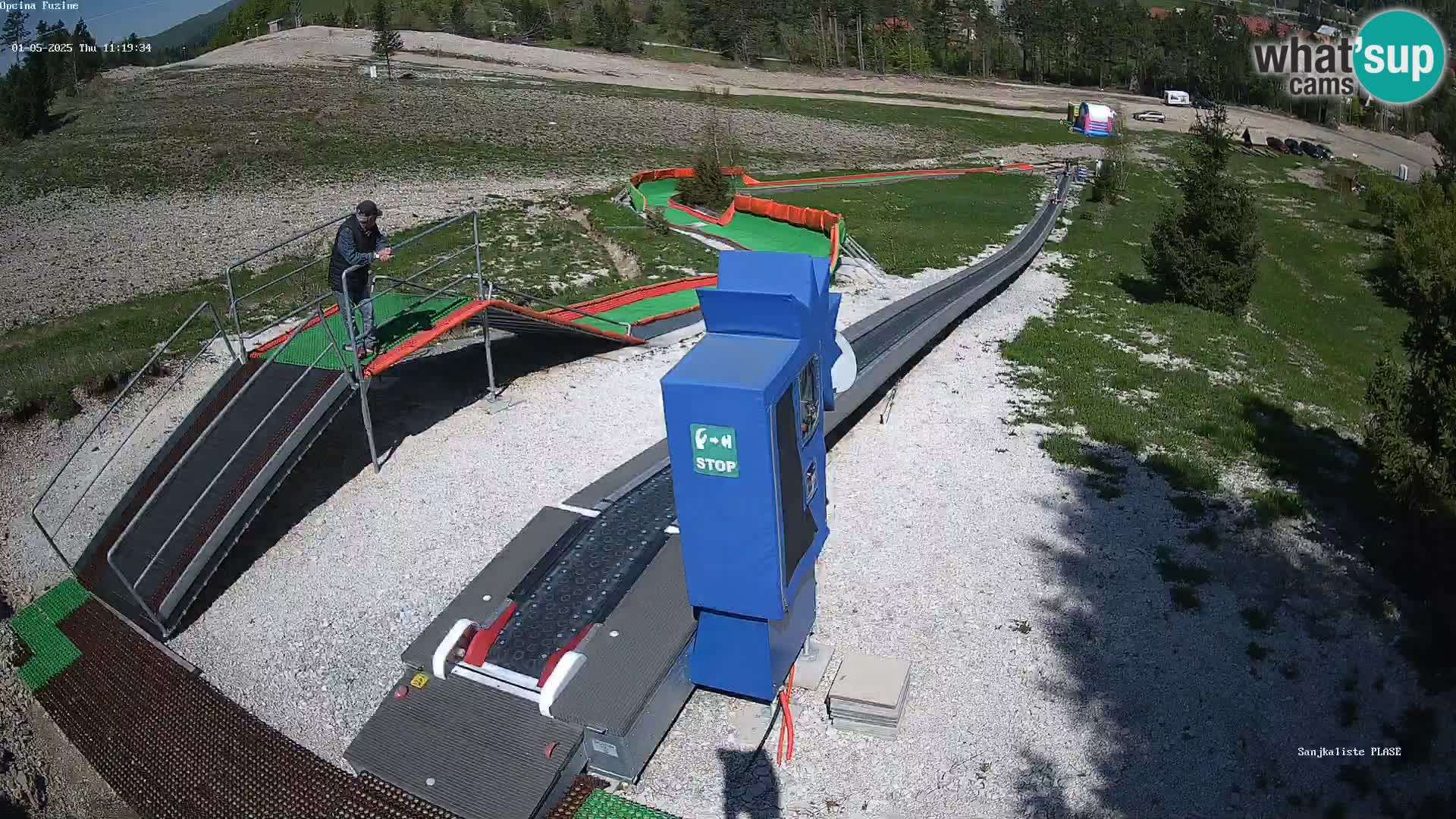 Live Webcam Rodelbahn Fužine – Kroatien