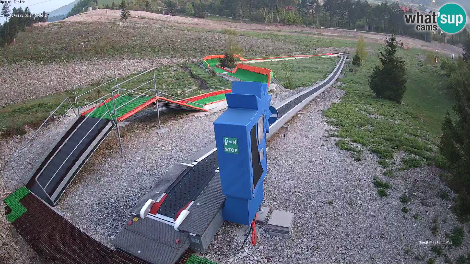 Live Webcam Rodelbahn Fužine – Kroatien