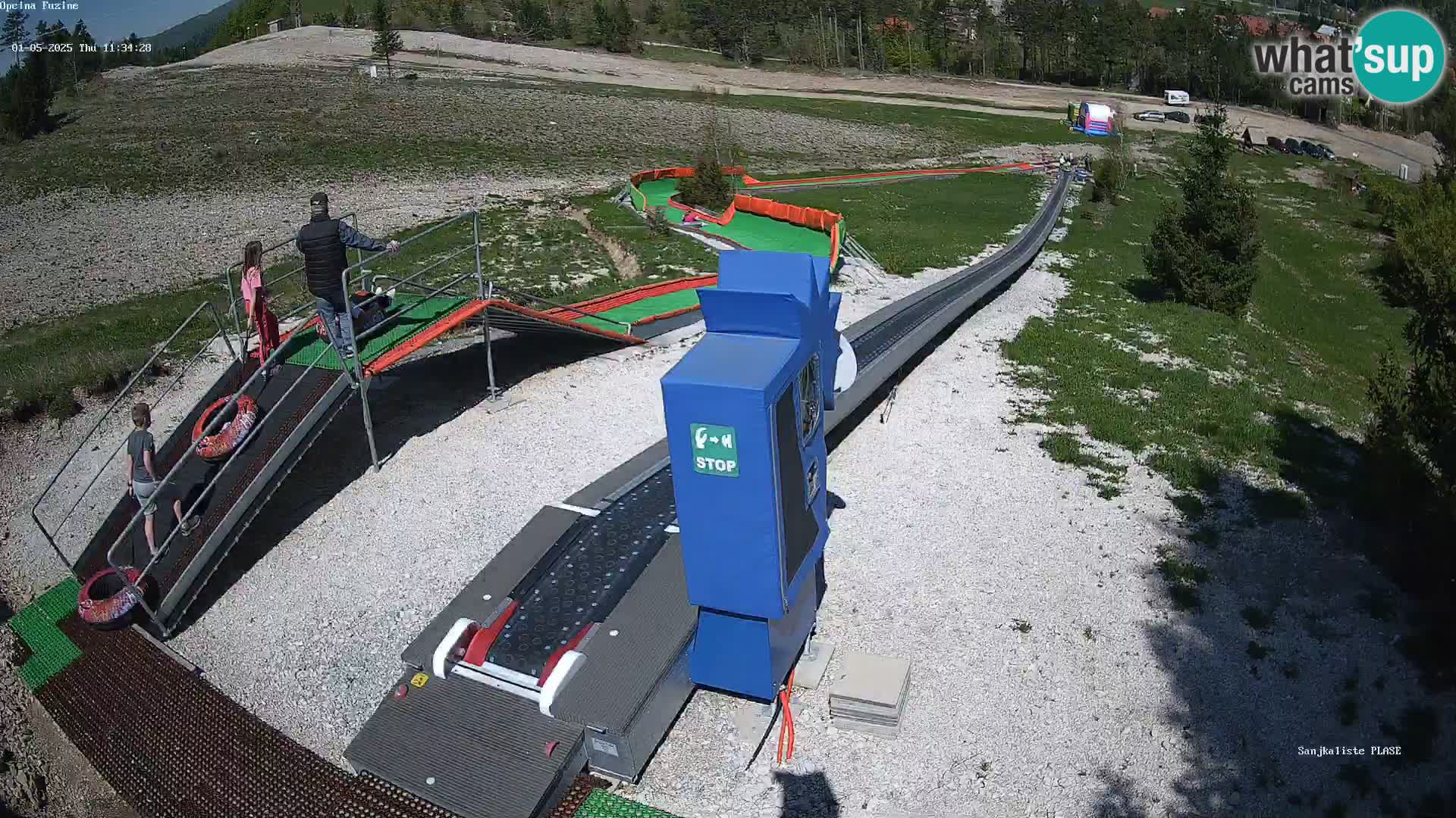 Live Webcam Rodelbahn Fužine – Kroatien