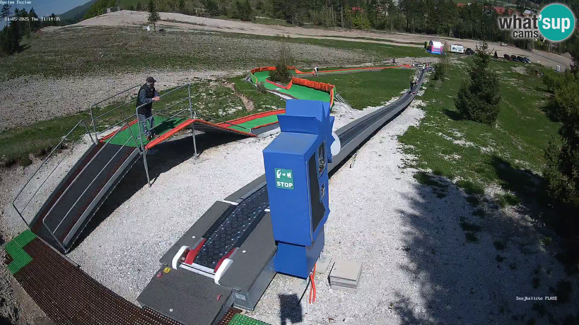 Live Webcam Rodelbahn Fužine – Kroatien