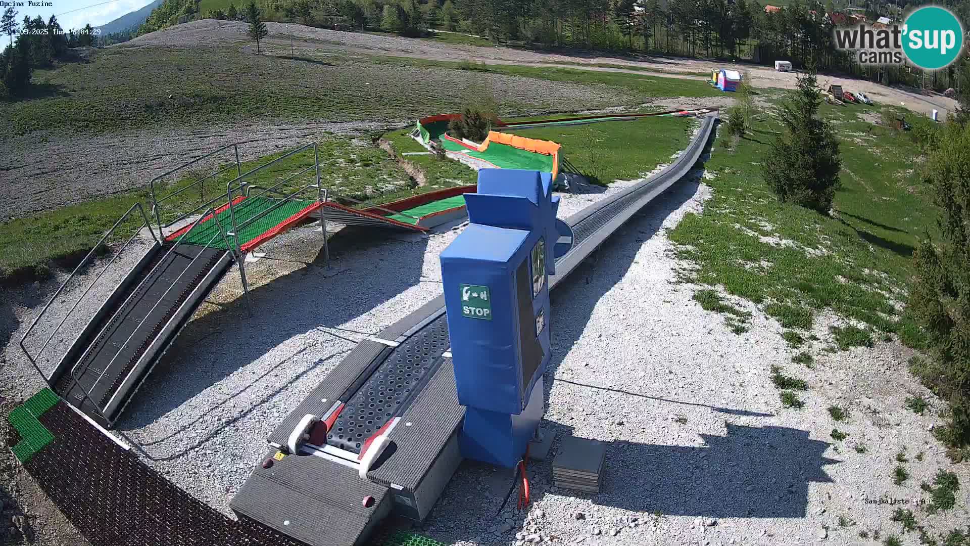 Live Webcam Rodelbahn Fužine – Kroatien