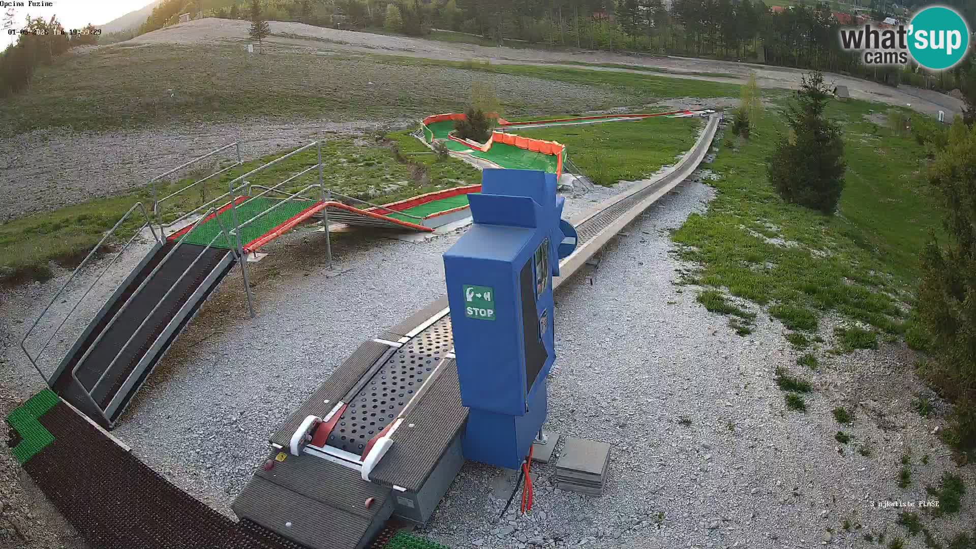 Live Webcam Rodelbahn Fužine – Kroatien