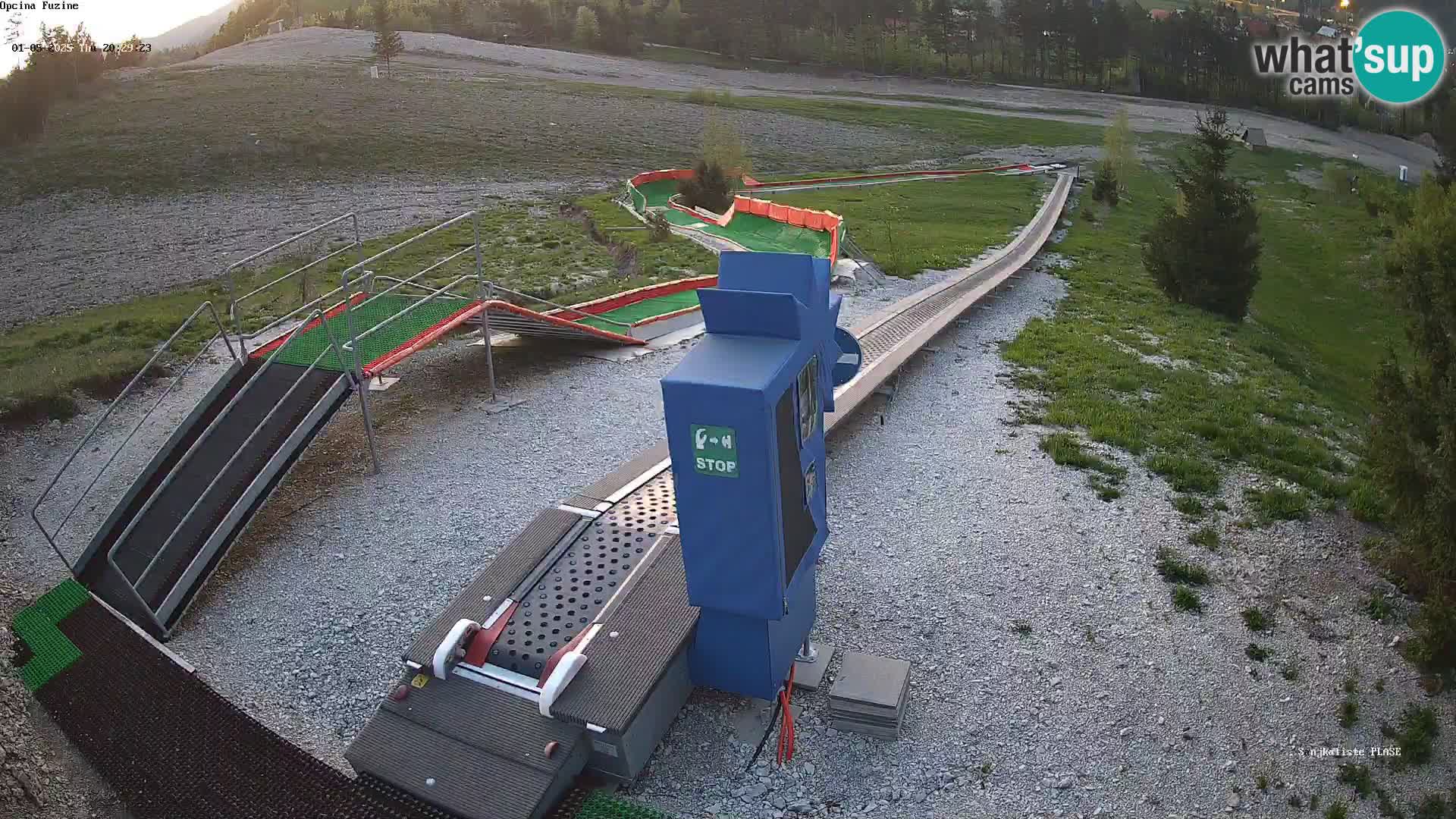 Live Webcam Rodelbahn Fužine – Kroatien