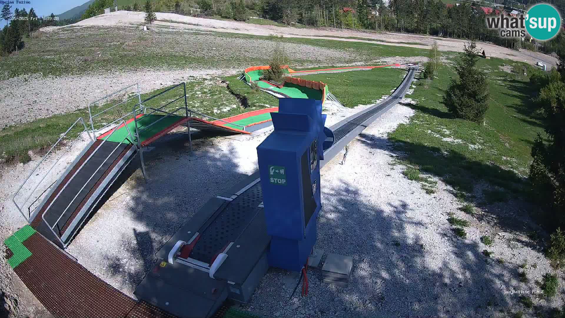 Spletna kamera v živo Sankališče Fužine – Hrvaška
