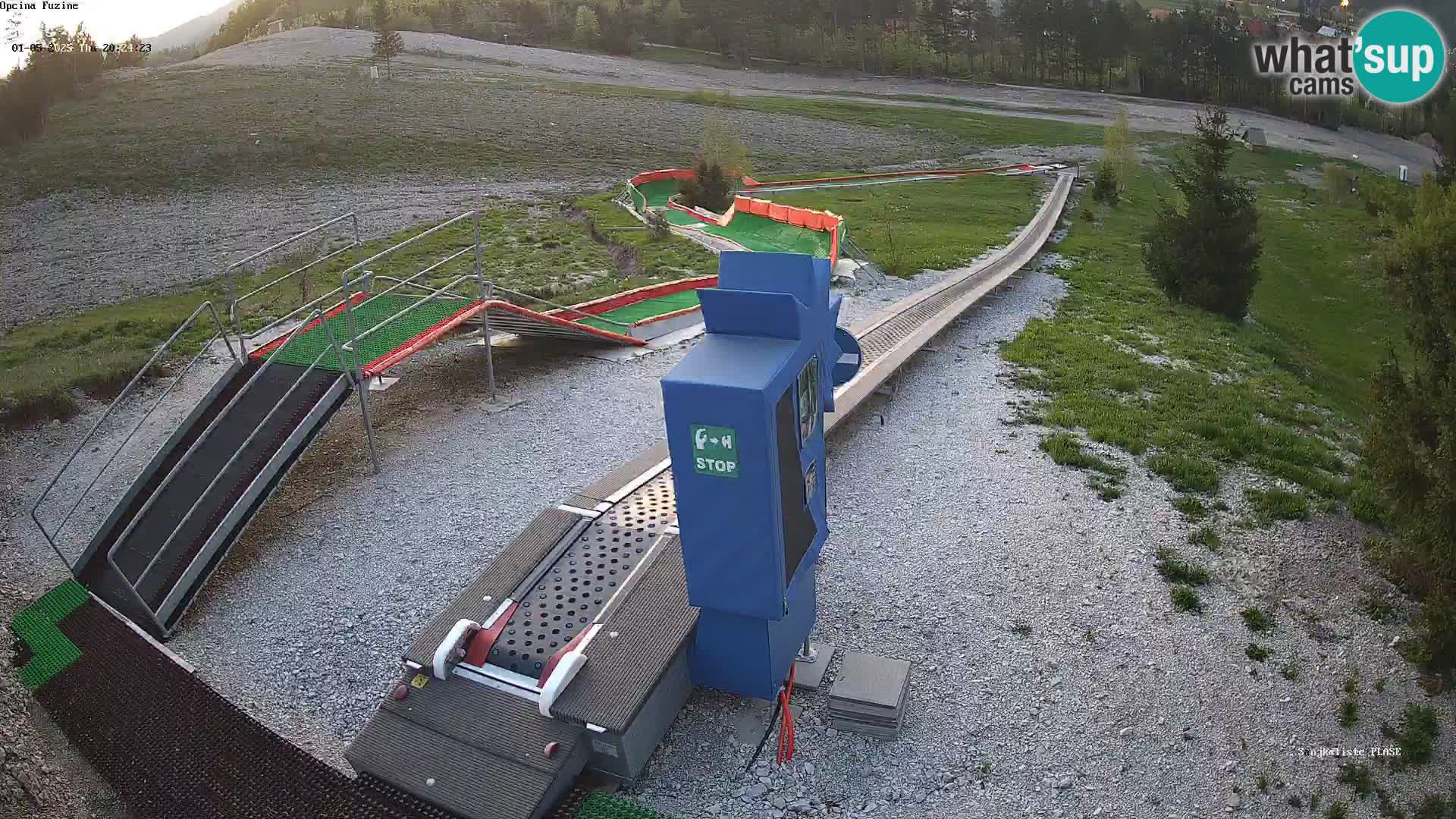 Live Webcam Rodelbahn Fužine – Kroatien