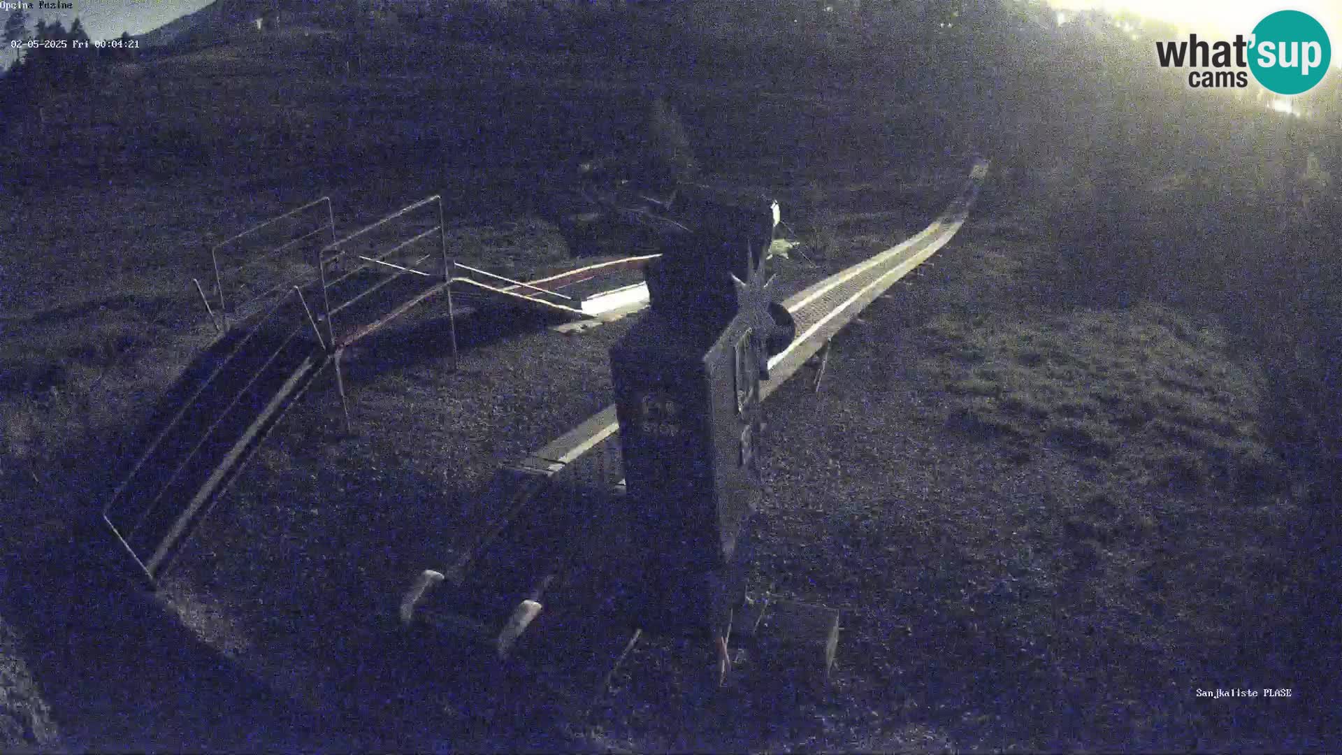 Webcam en direct Piste de luge de Fužine – Croatie