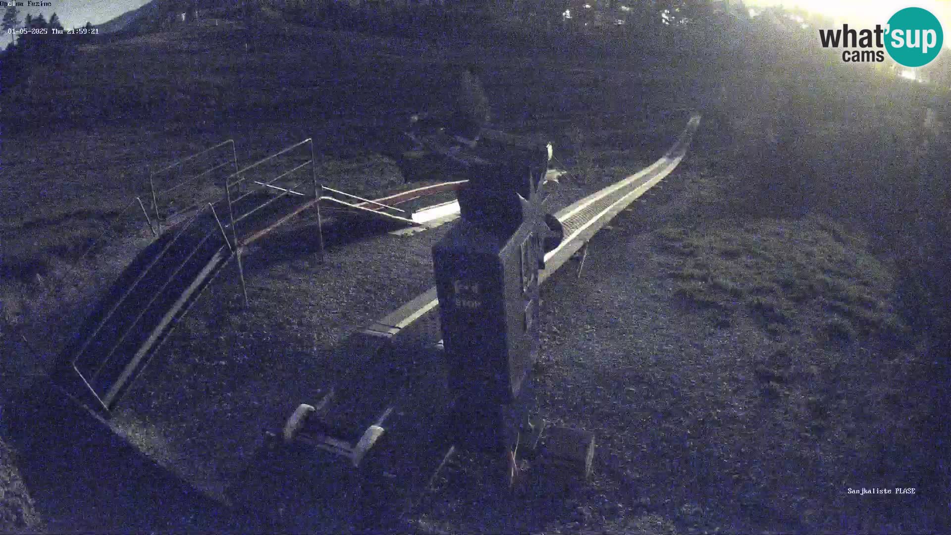 Webcam en vivo Pista de trineo Fužine – Croacia