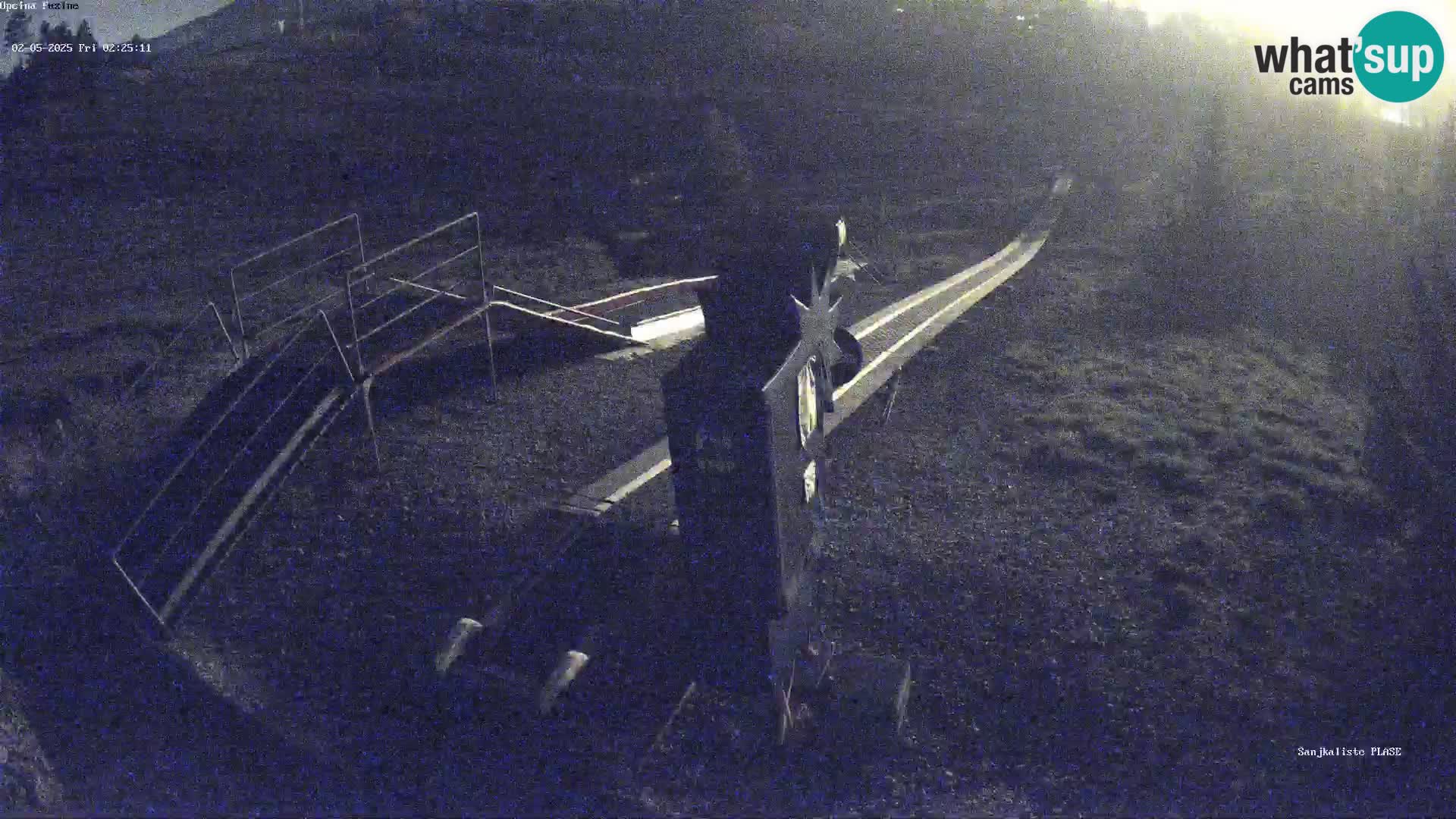 Webcam en vivo Pista de trineo Fužine – Croacia
