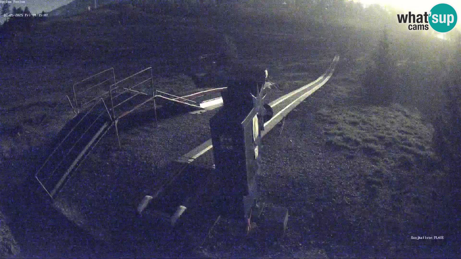 Webcam en vivo Pista de trineo Fužine – Croacia