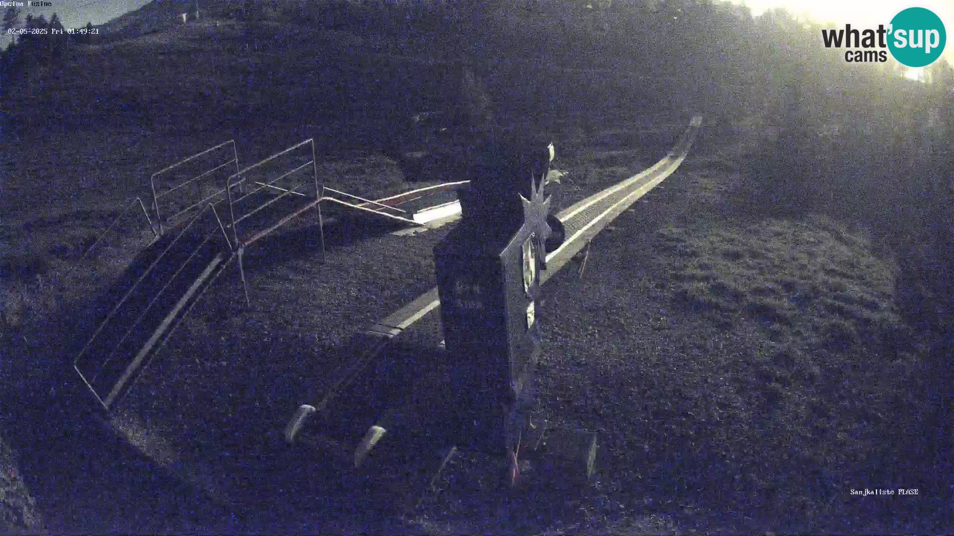 Webcam en vivo Pista de trineo Fužine – Croacia
