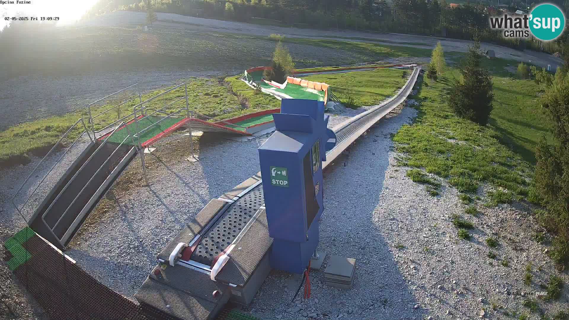 Live Webcam Rodelbahn Fužine – Kroatien
