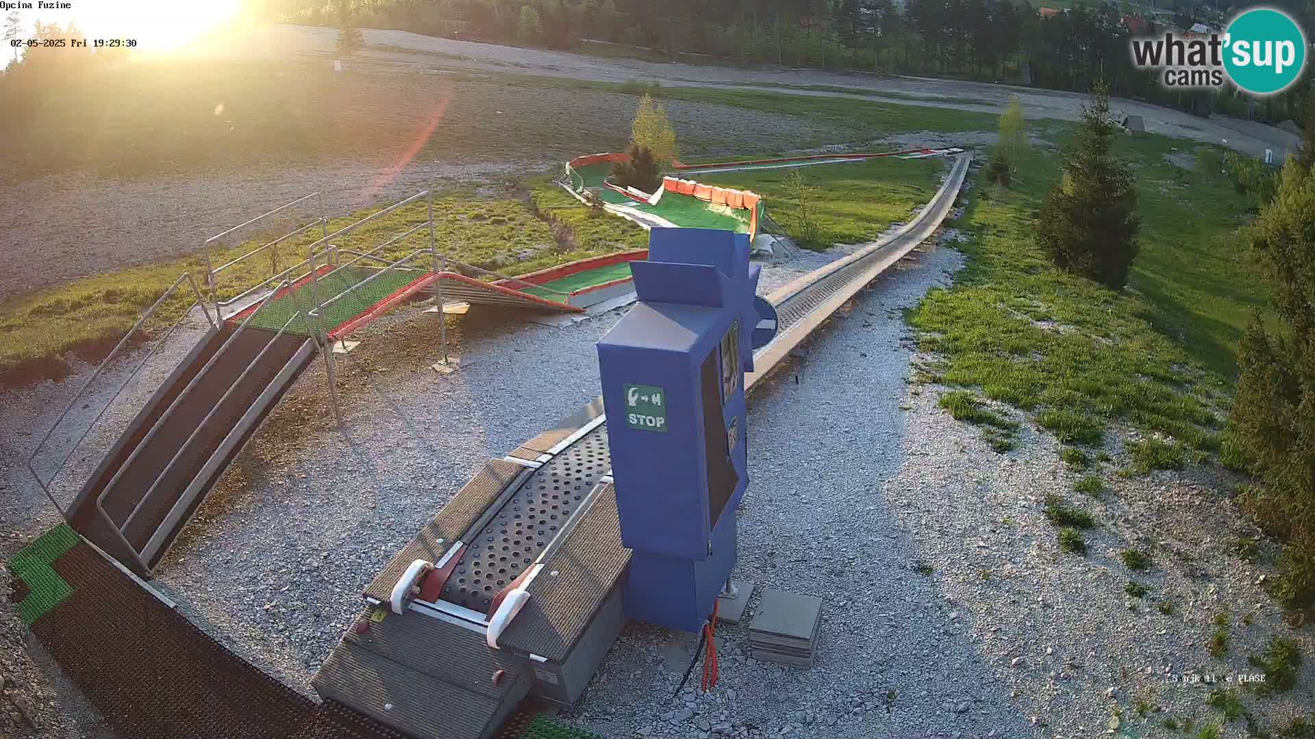 Live Webcam Rodelbahn Fužine – Kroatien