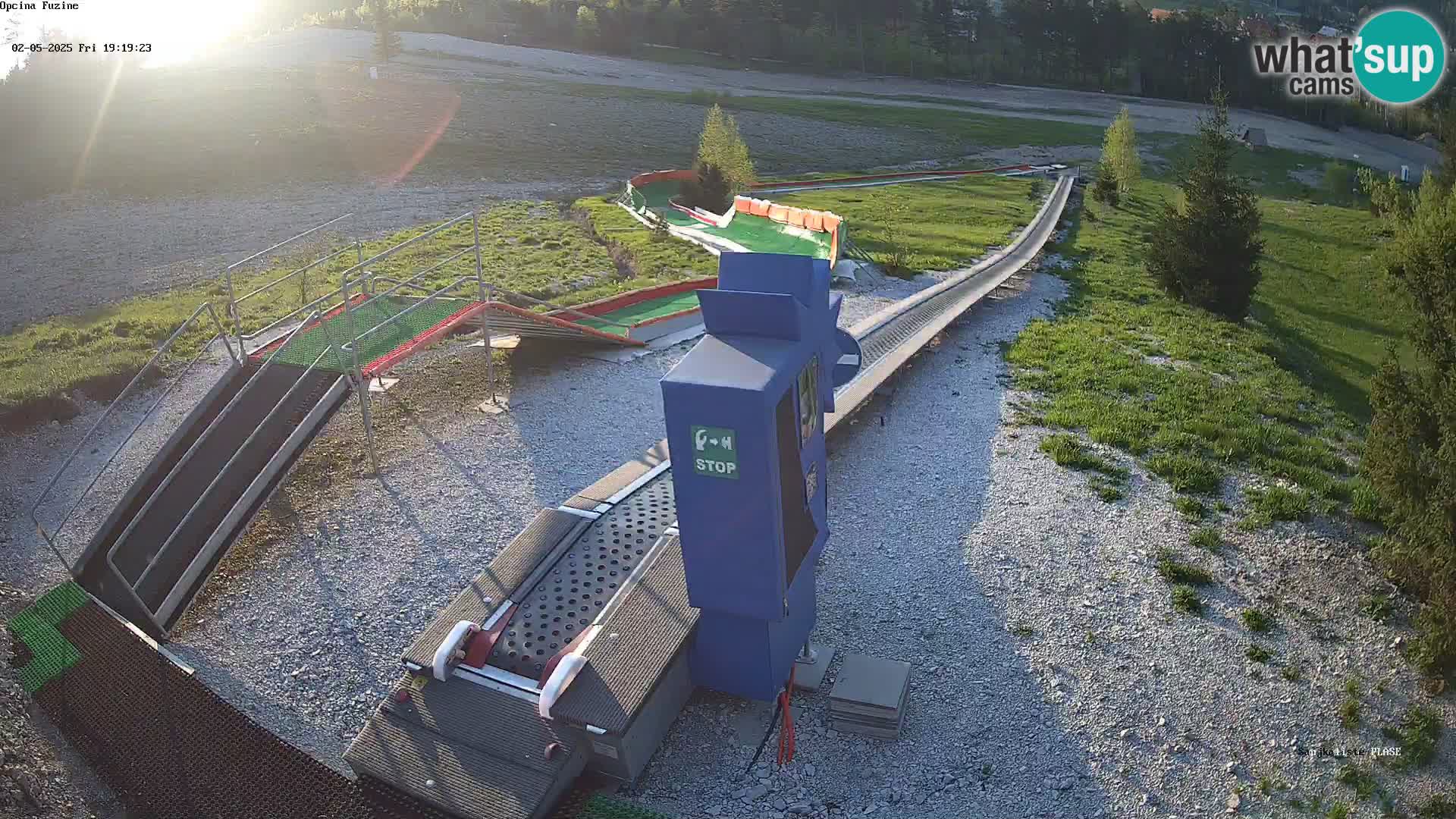 Live Webcam Rodelbahn Fužine – Kroatien