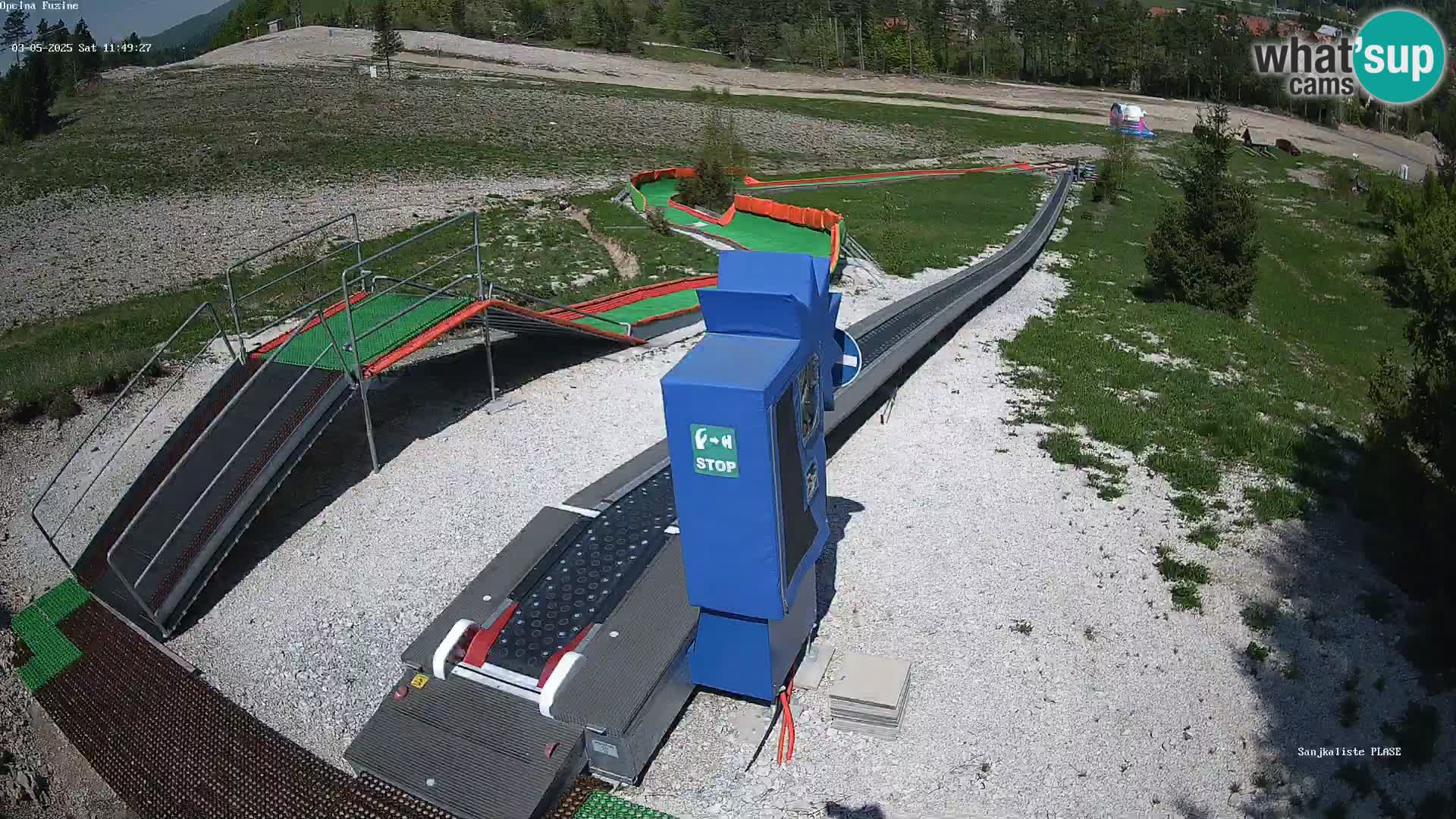 Live Webcam Rodelbahn Fužine – Kroatien