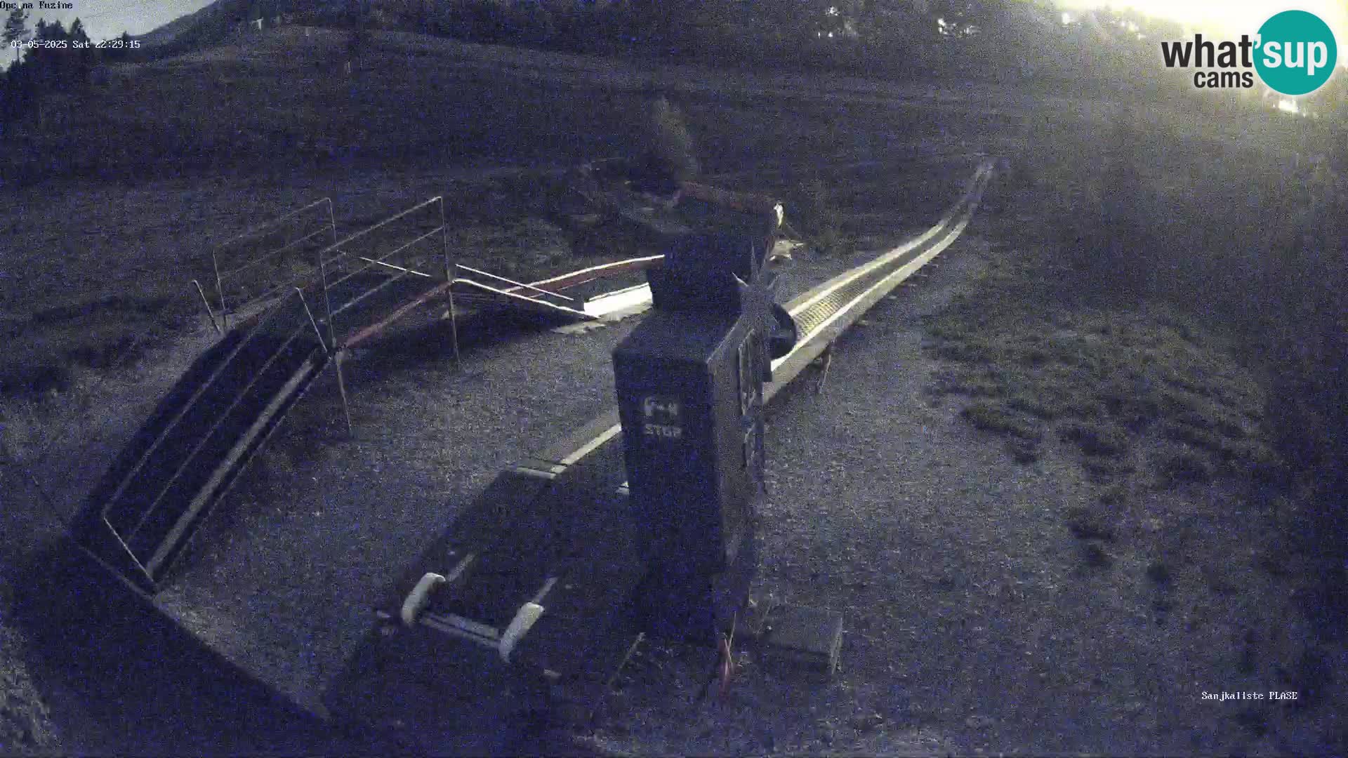 Live webcam Fužine toboggan run – Croatia