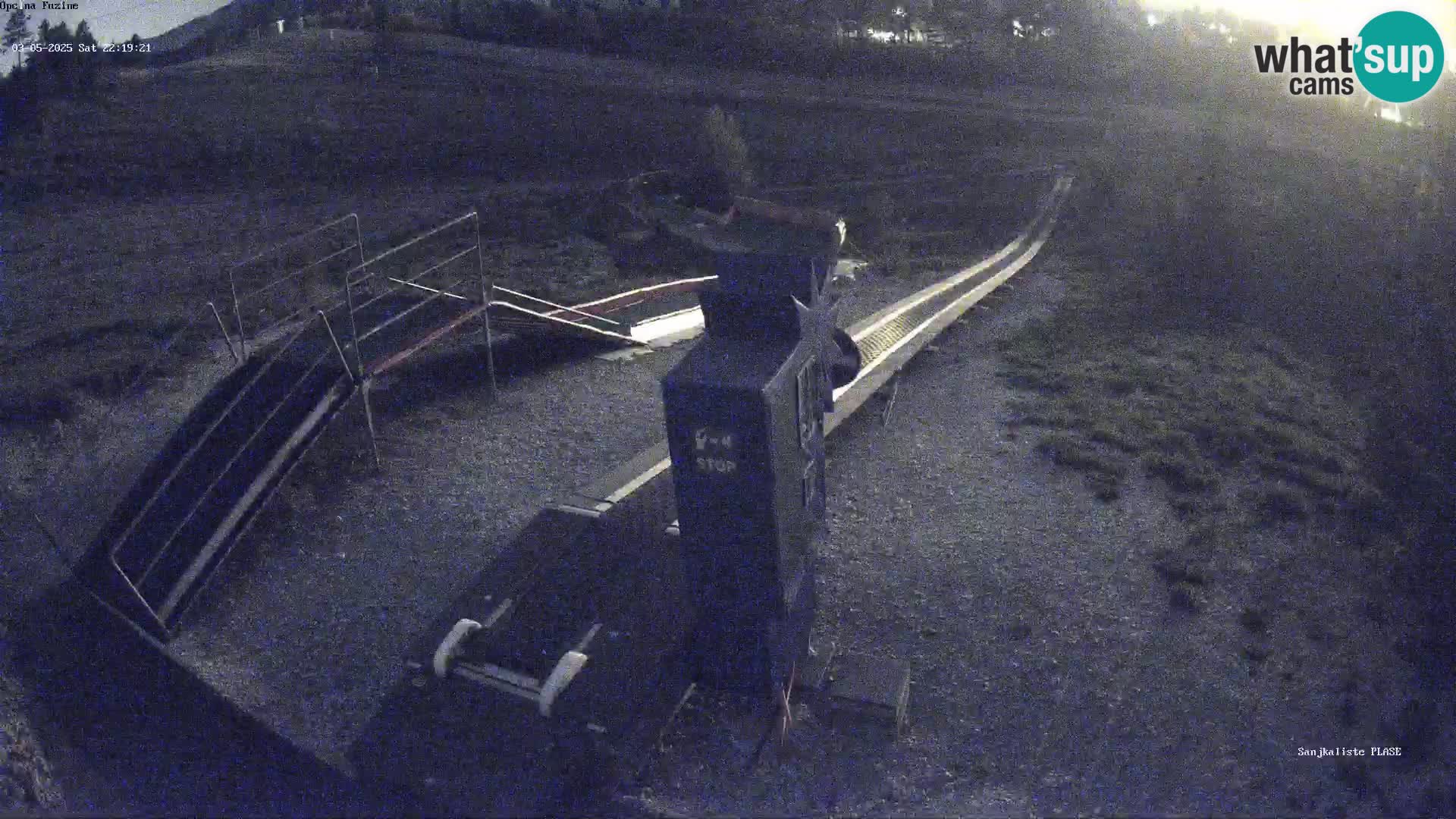 Webcam en vivo Pista de trineo Fužine – Croacia