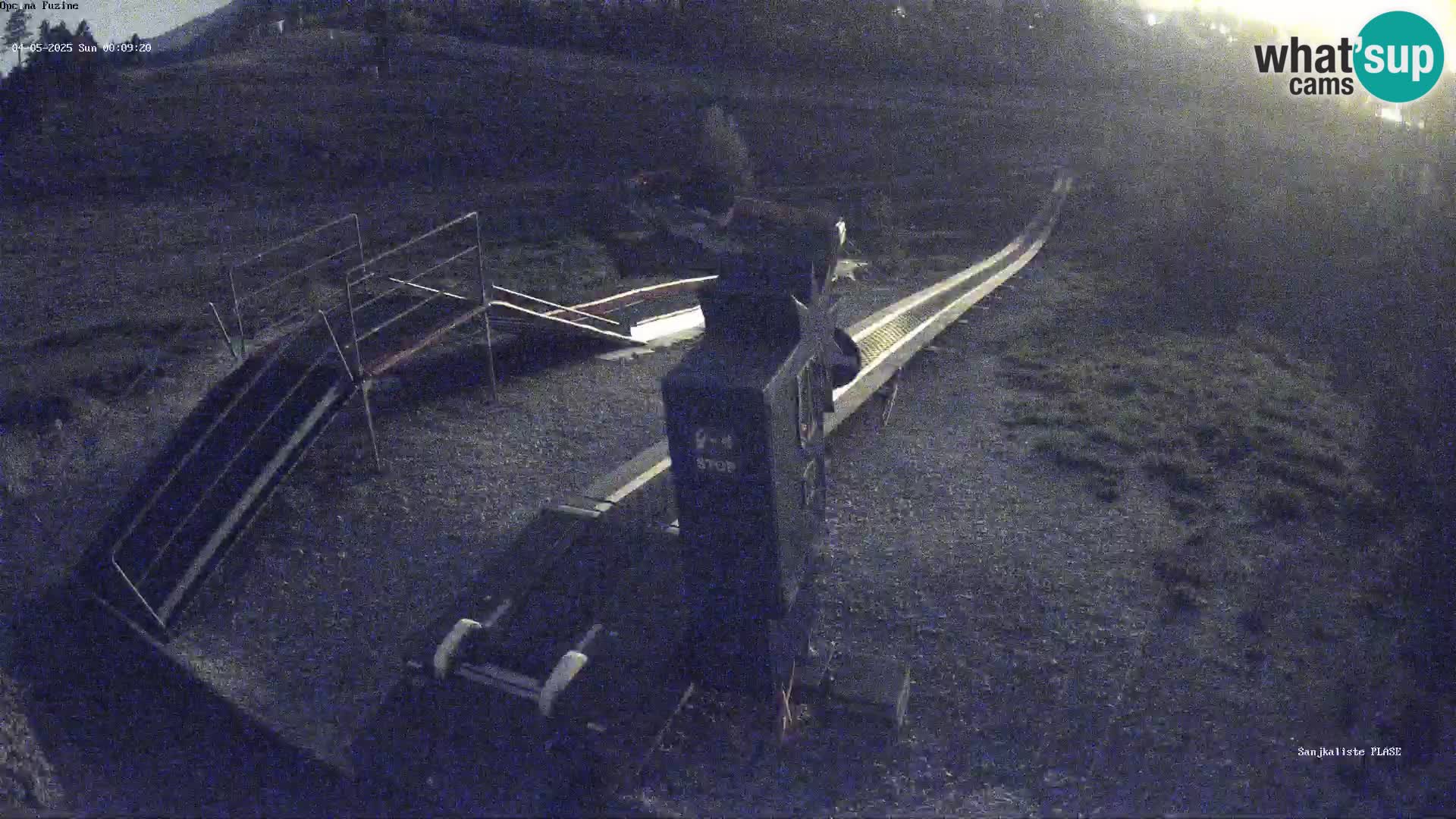 Webcam en vivo Pista de trineo Fužine – Croacia
