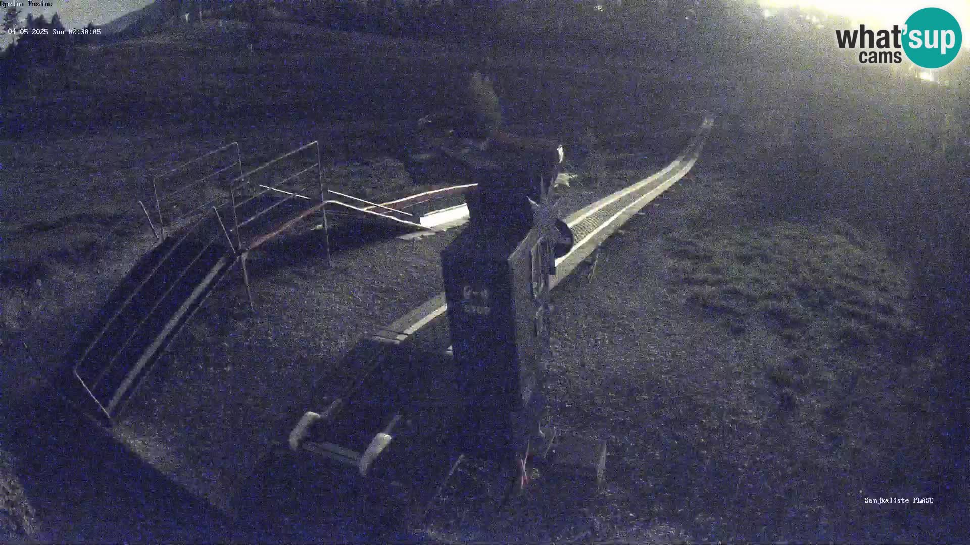 Webcam en direct Piste de luge de Fužine – Croatie