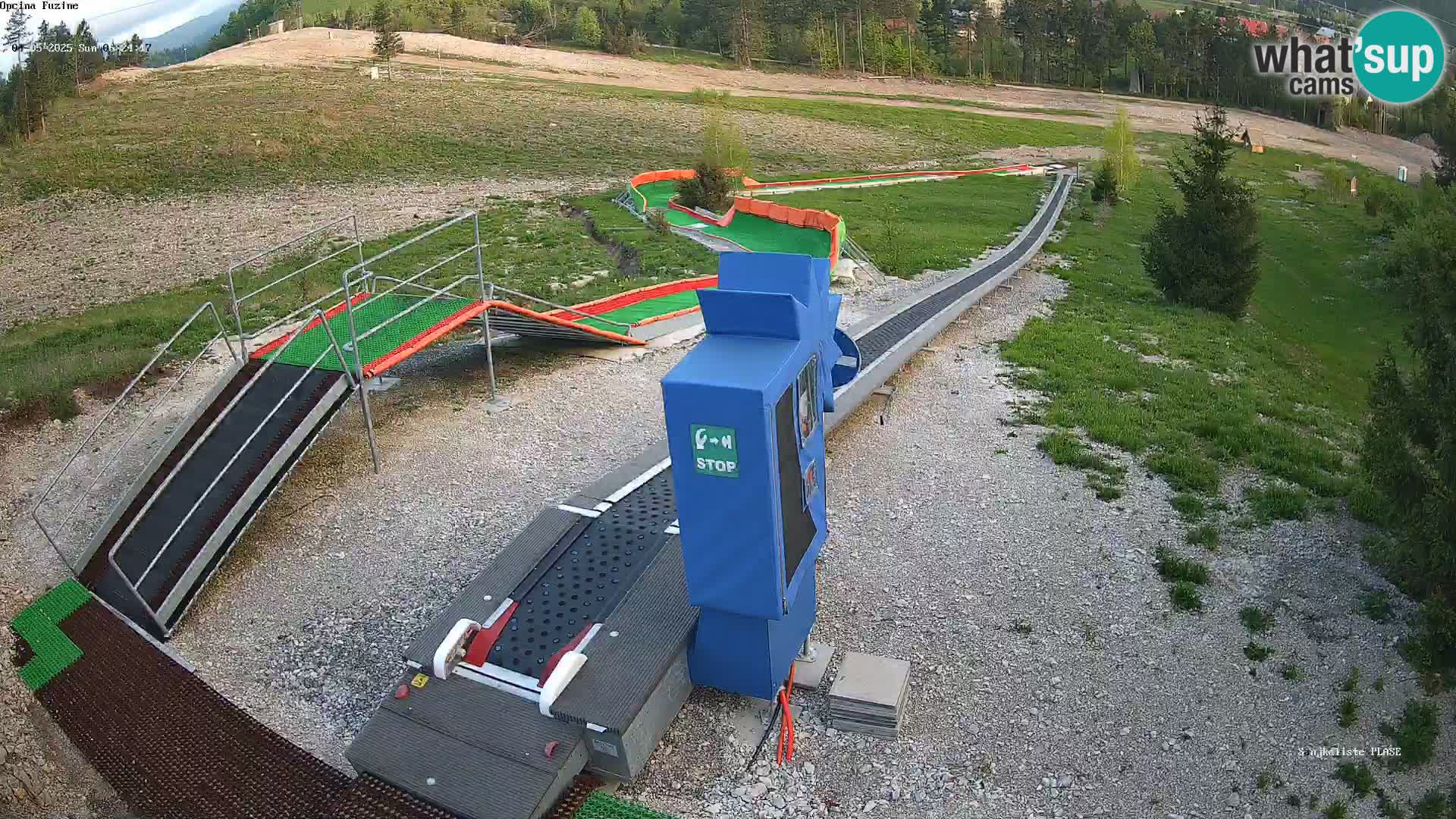 Live Webcam Rodelbahn Fužine – Kroatien